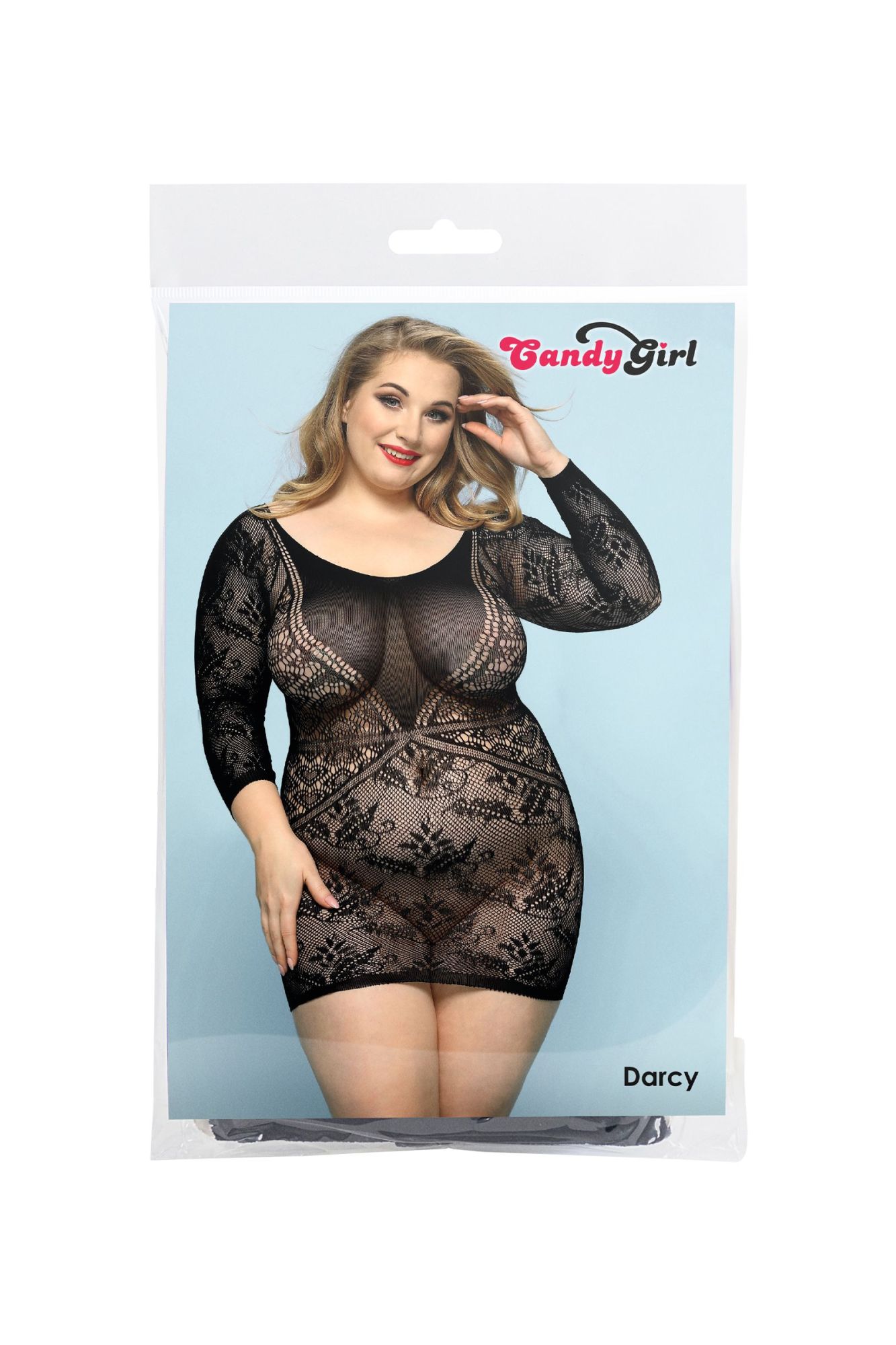 Эротическое платье candy girl darcy черное, 2xl в Новом Уренгое