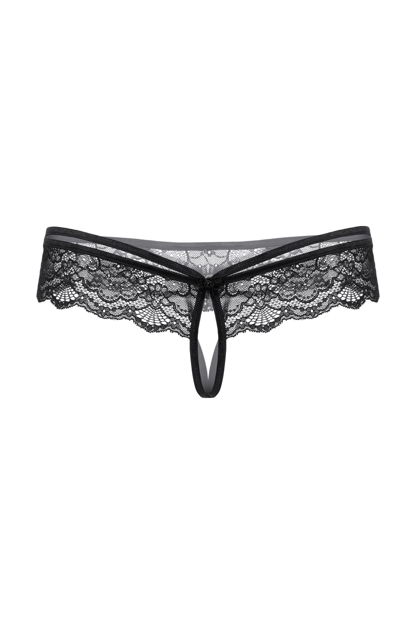 Эротическое стринги кружевные softline collection, черный, m/l в Новом Уренгое