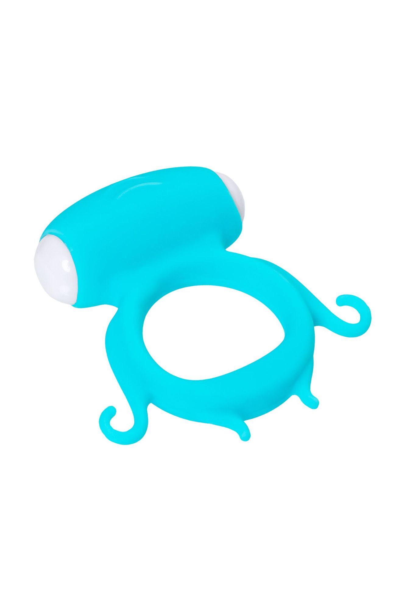 виброкольцо на пенис a-toys by toyfa sair, силикон, голубое, ø 2,6 см в Новом Уренгое