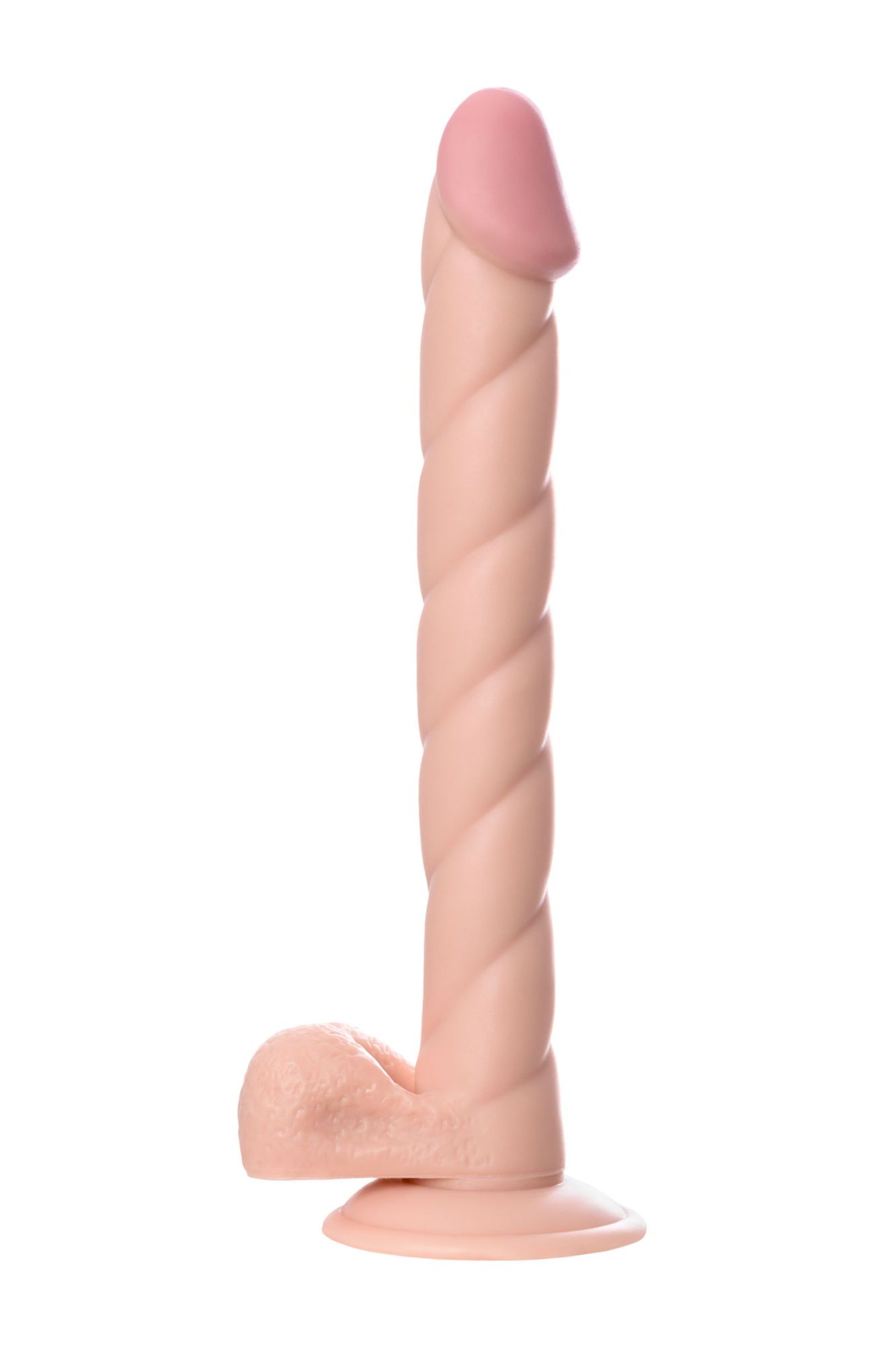 реалистичный фаллоимитатор toyfa realstick nude, pvc, телесный, 31,5 см в Новом Уренгое