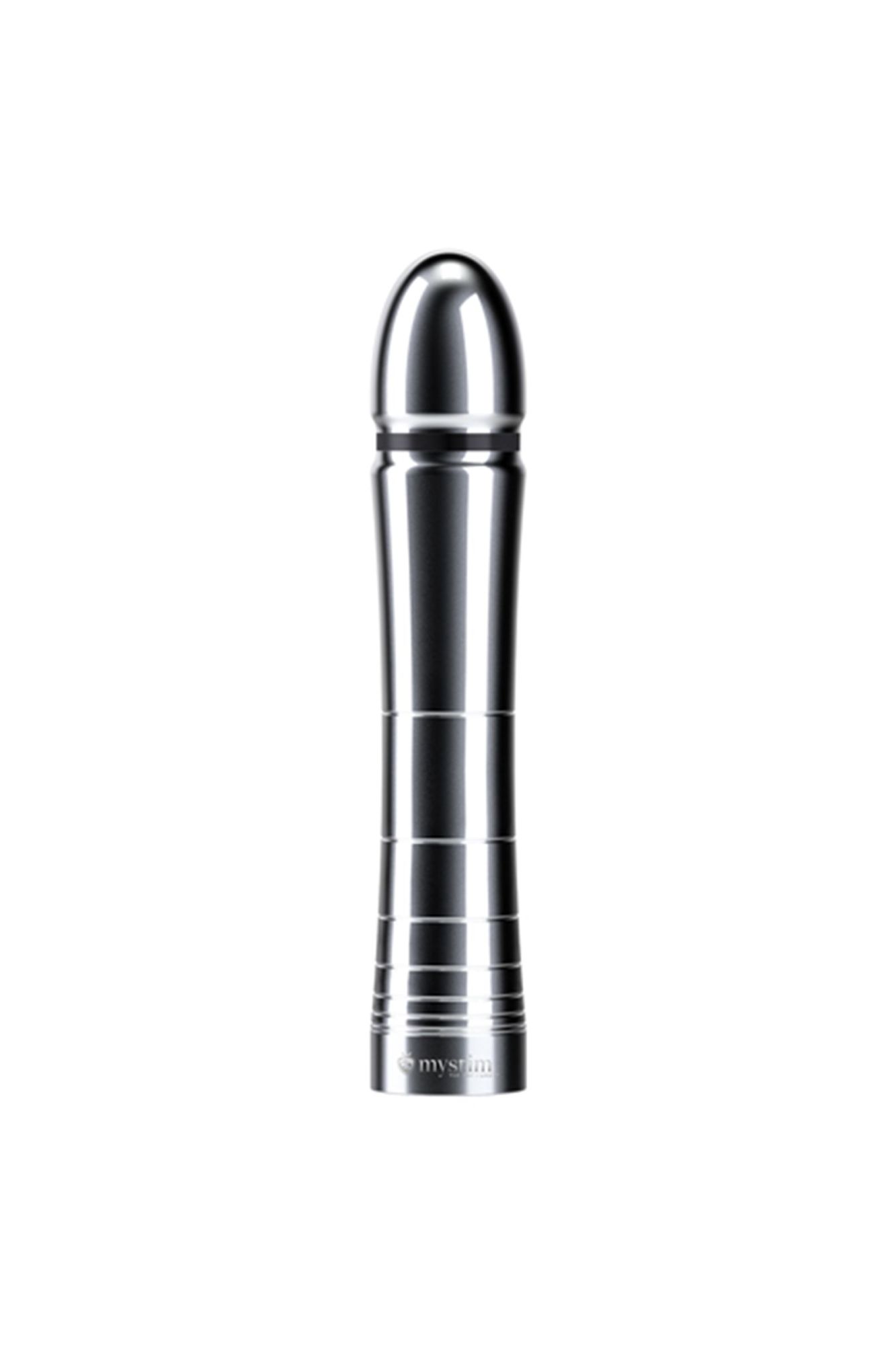 фаллоимитатор mystim glossy glen, электростимуляция, хирургическая сталь, серебряный, 14 см в Новом Уренгое