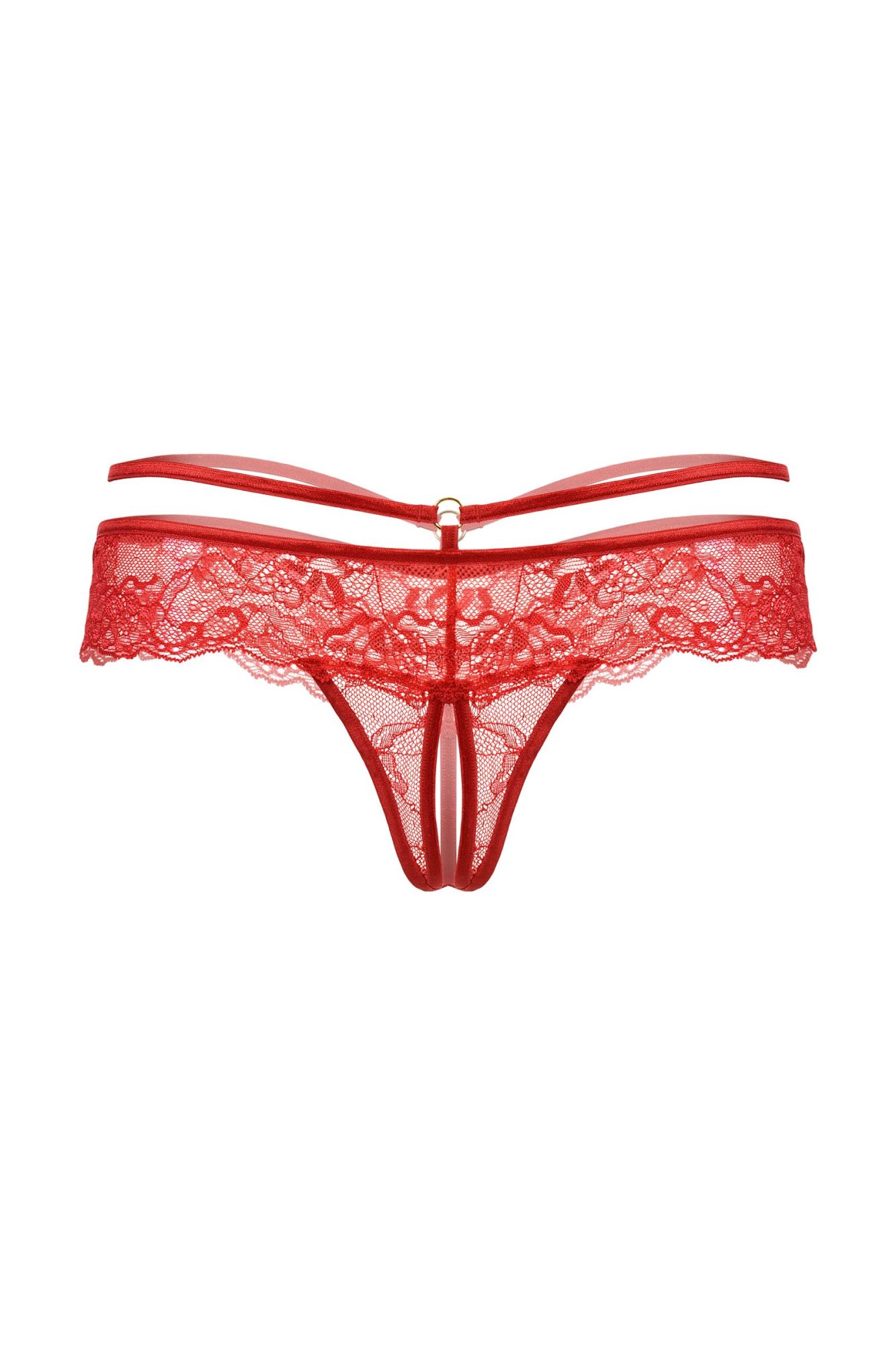 Эротическое стринги softline collection, красный, s/m в Новом Уренгое