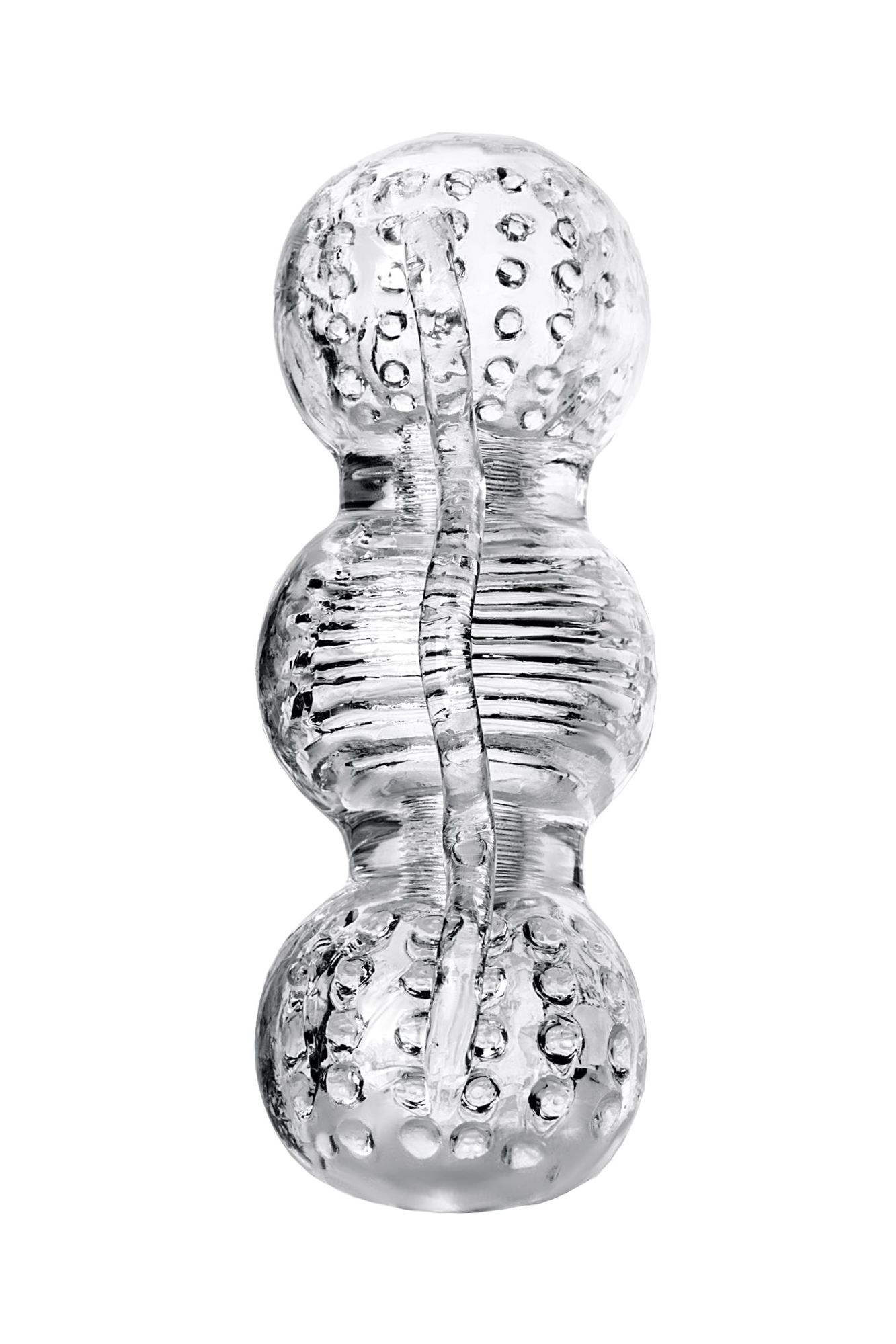 мастурбатор нереалистичный lingam by toyfa rashmi, tpe, прозрачный, 15,5 см в Новом Уренгое