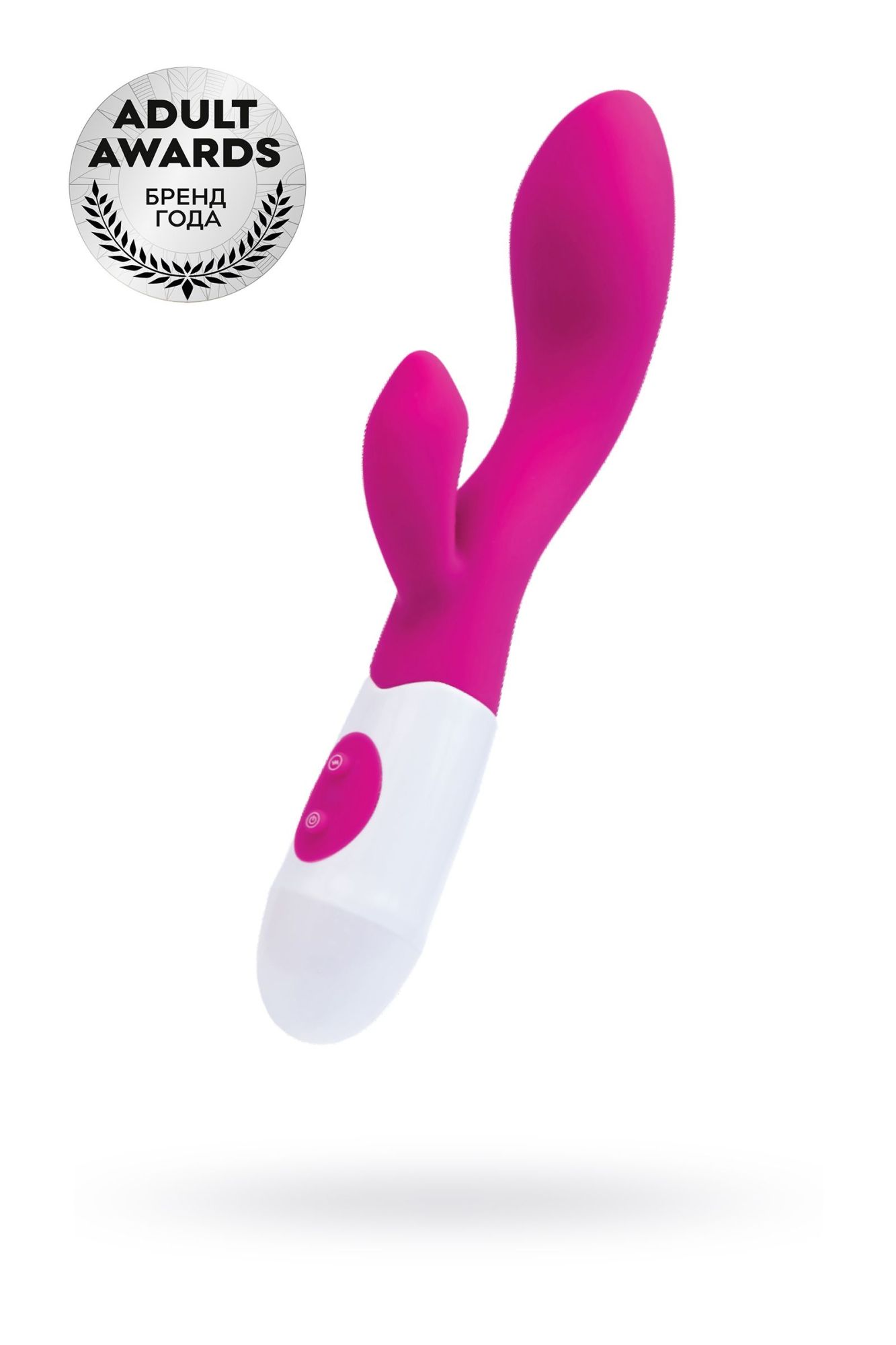 вибратор с клиторальным стимулятором toyfa a-toys fela, силикон, розовый, 20,5 см в Новом Уренгое