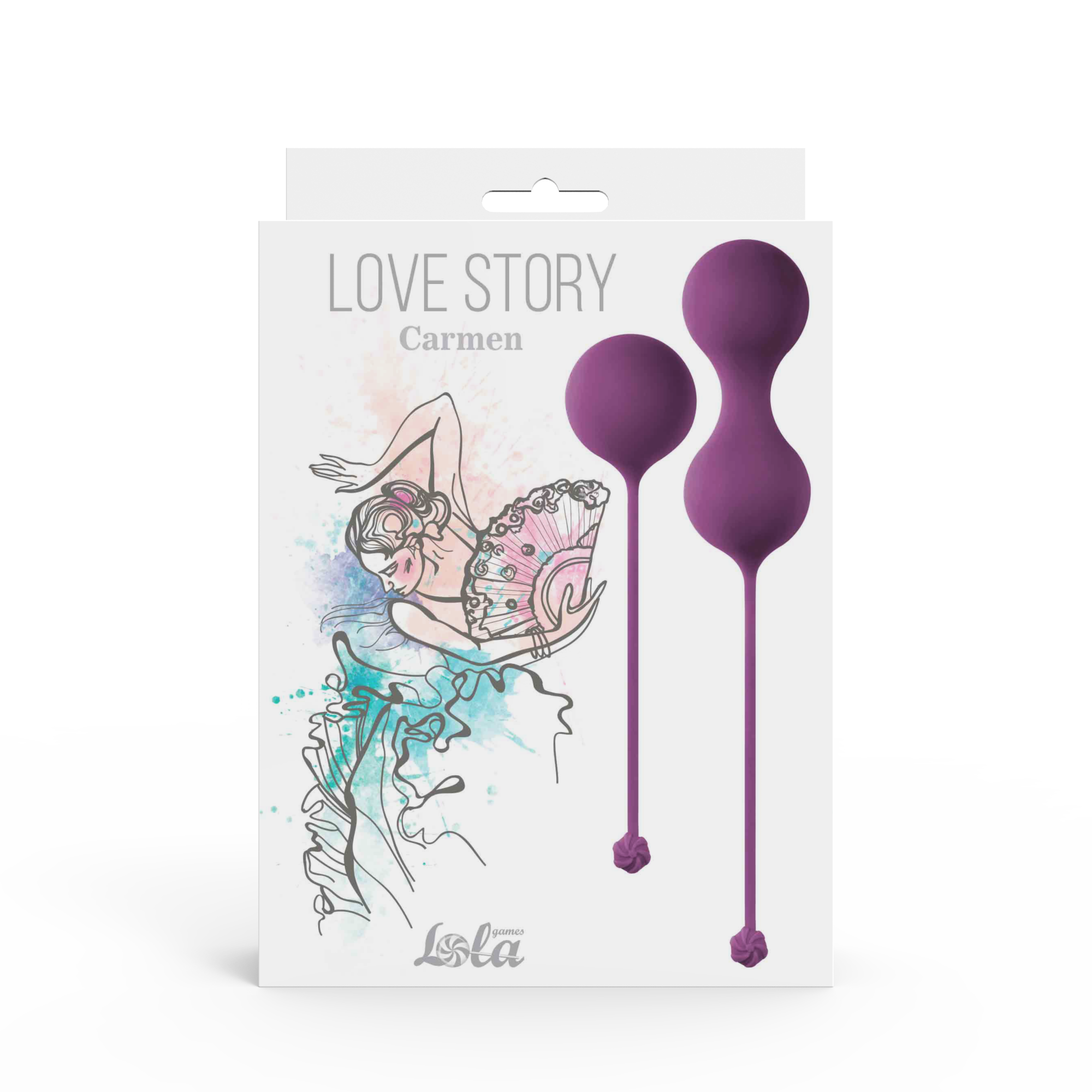 набор вагинальных шариков love story carmen lavender sunset 3011-03lola в Новом Уренгое