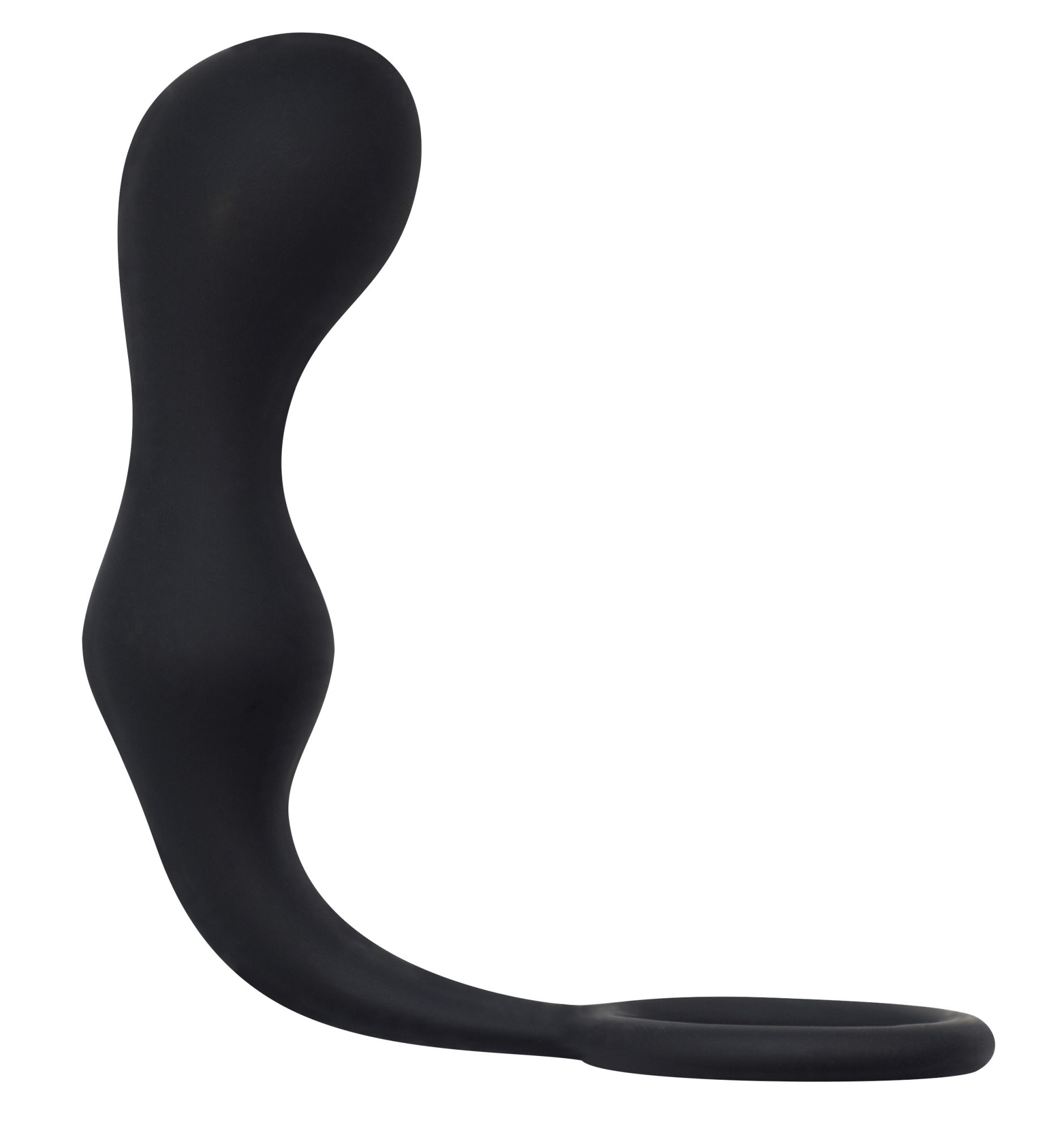 эрекционное кольцо с анальной пробкой double pleasure anal plug black 4217-01lola в Новом Уренгое
