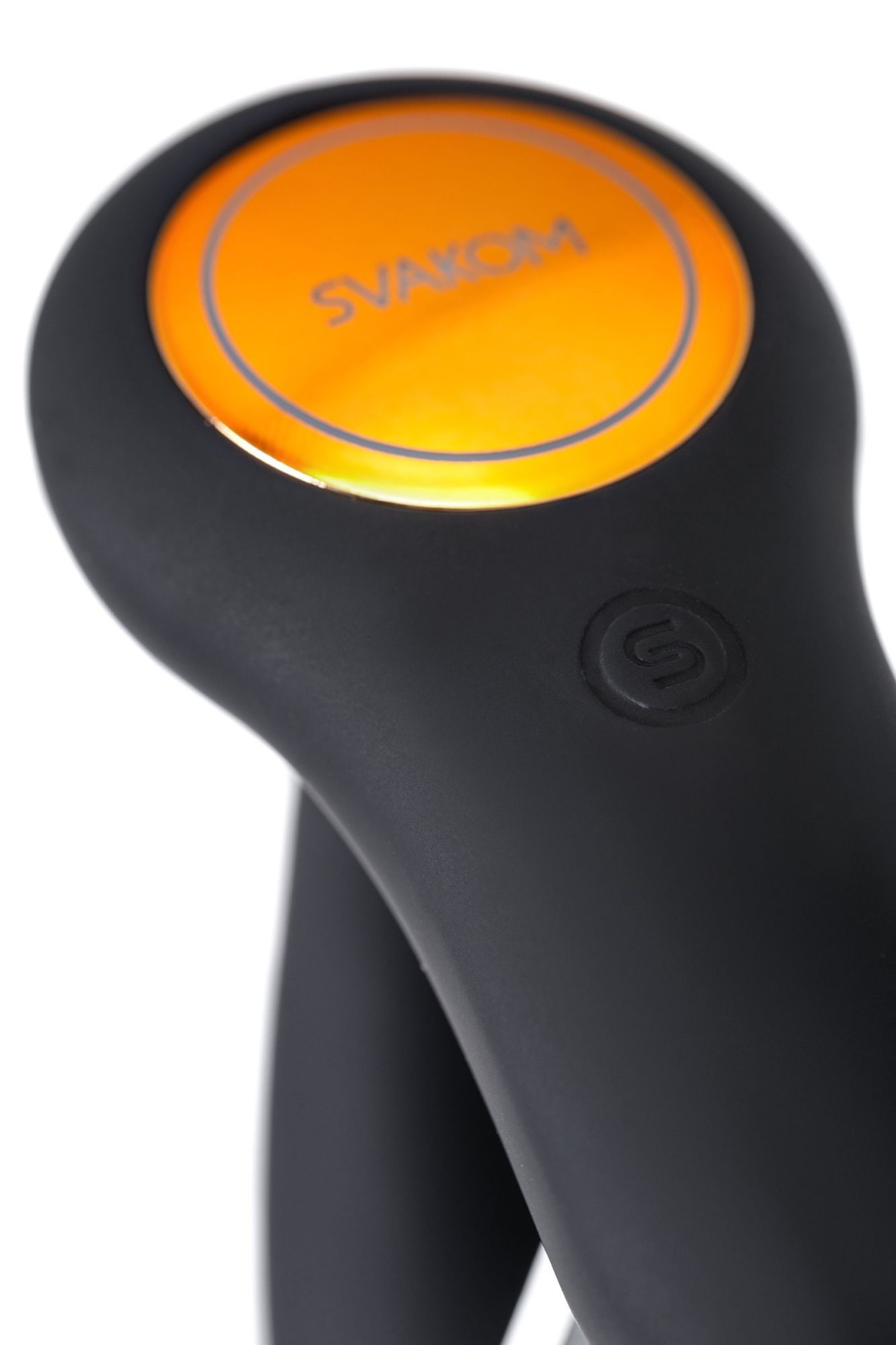 стимулятор простаты svakom vick neo, силикон, чёрный, 10 см в Новом Уренгое