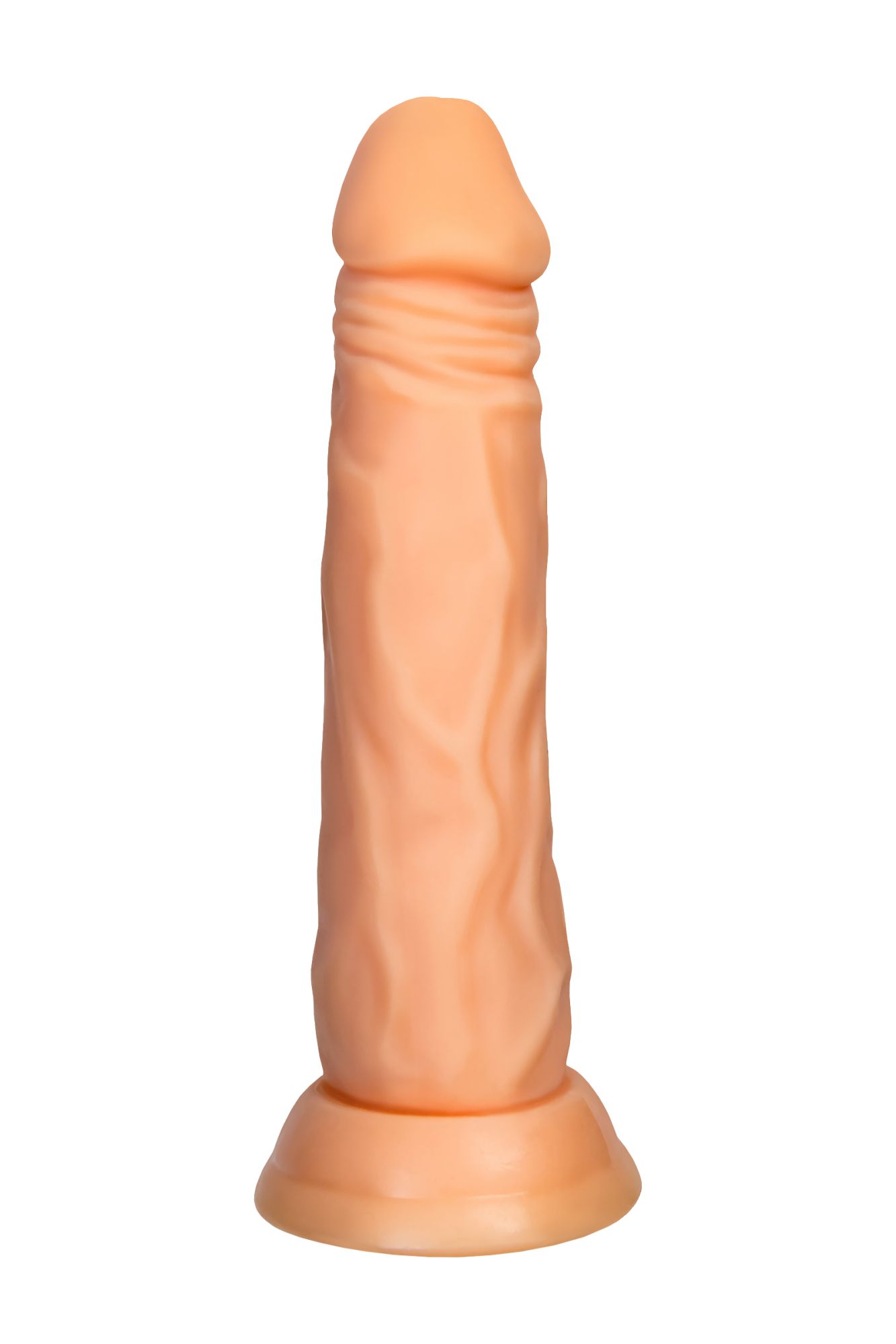 реалистичный фаллоимитатор a-toys by toyfa toon, tpe, телесный, 20 см в Новом Уренгое