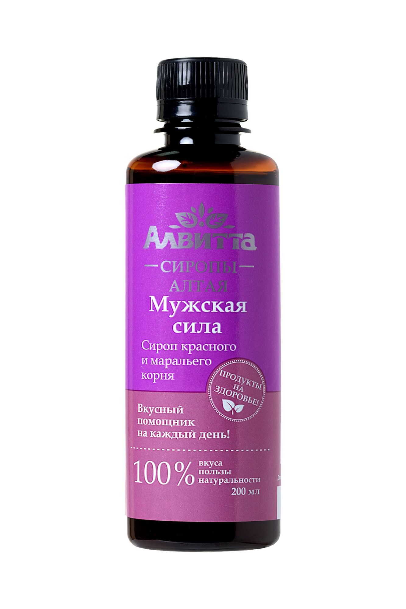 сироп красного и маральего корня «мужская сила» для мужчин, 200 мл в Новом Уренгое