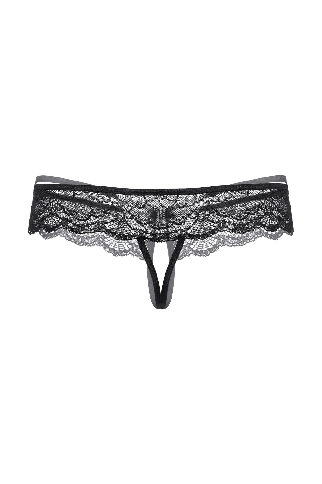 Эротическое стринги кружевные softline collection, черный, s/l в Новом Уренгое