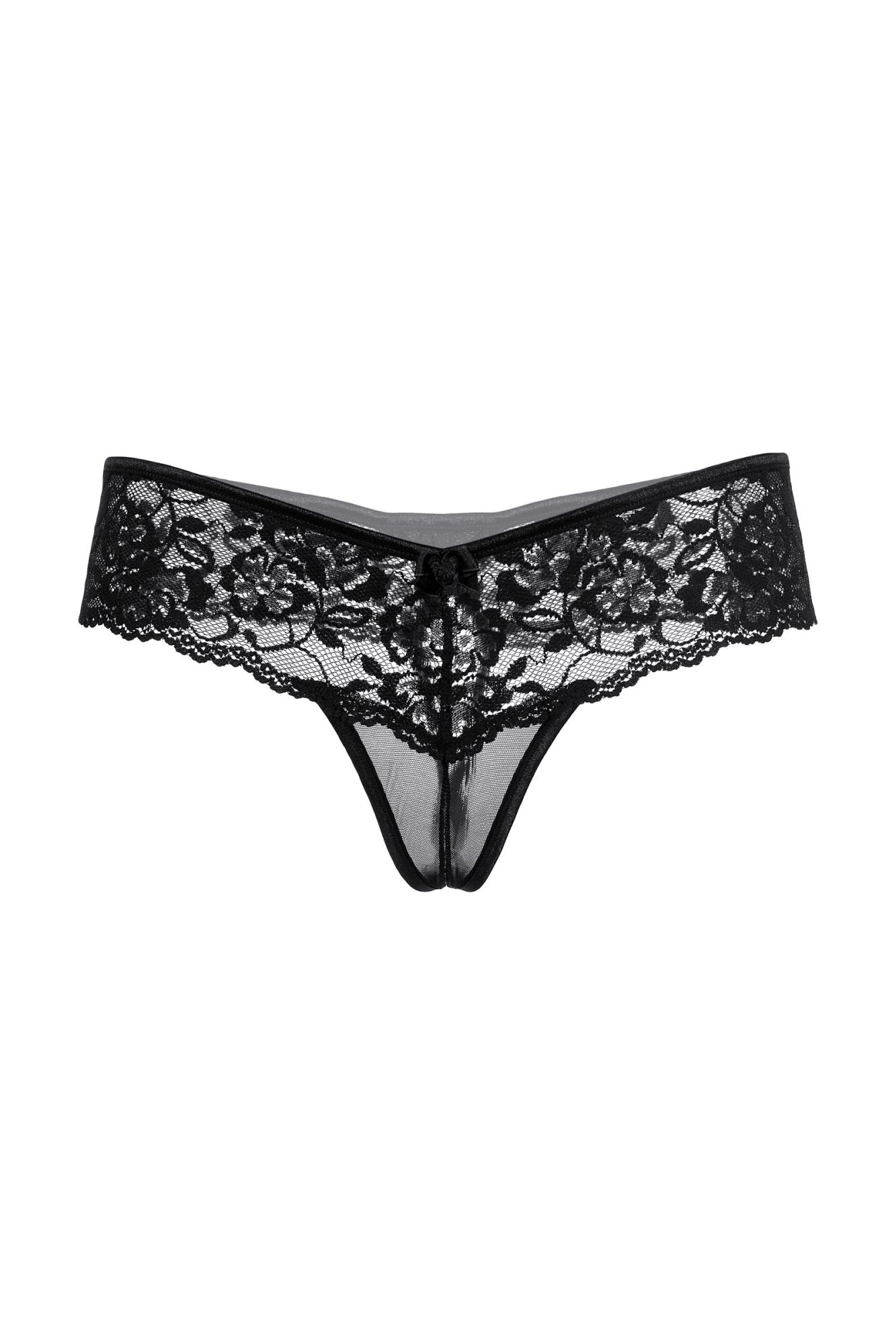 Эротическое трусики кружевные softline collection, черный, m/l в Новом Уренгое