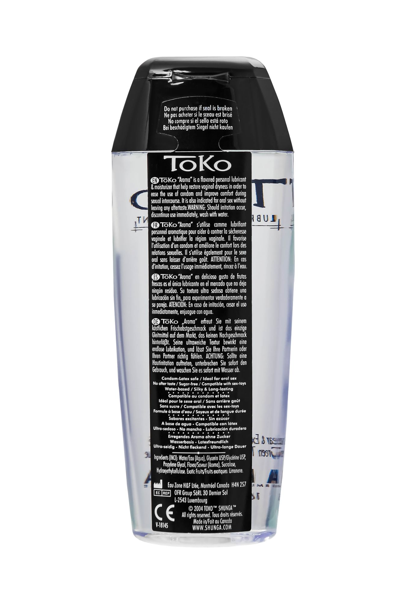 лубрикант shunga toko aroma на водной основе, груша и зеленый чай, 165 мл в Новом Уренгое