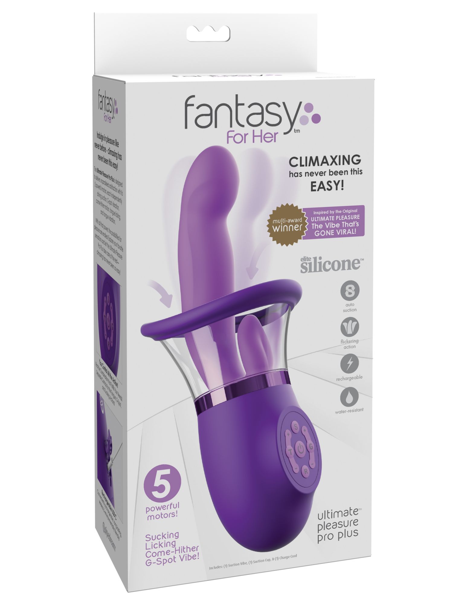 вибратор c тройной стимуляцией ultimate pleasure pro plus 497012pd в Новом Уренгое