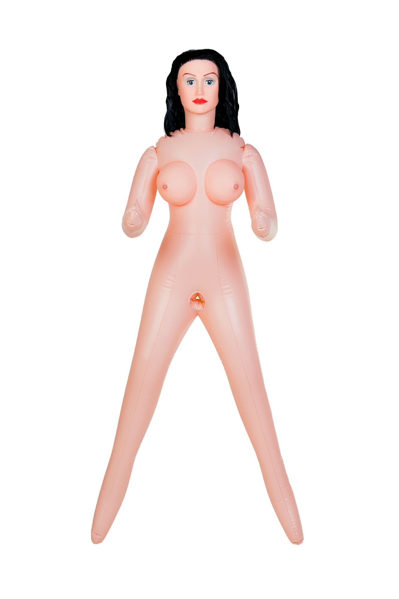 кукла надувная dolls-x by toyfa kaylee с реалистичной головой, брюнетка, кибер вставка вагина – анус в Новом Уренгое