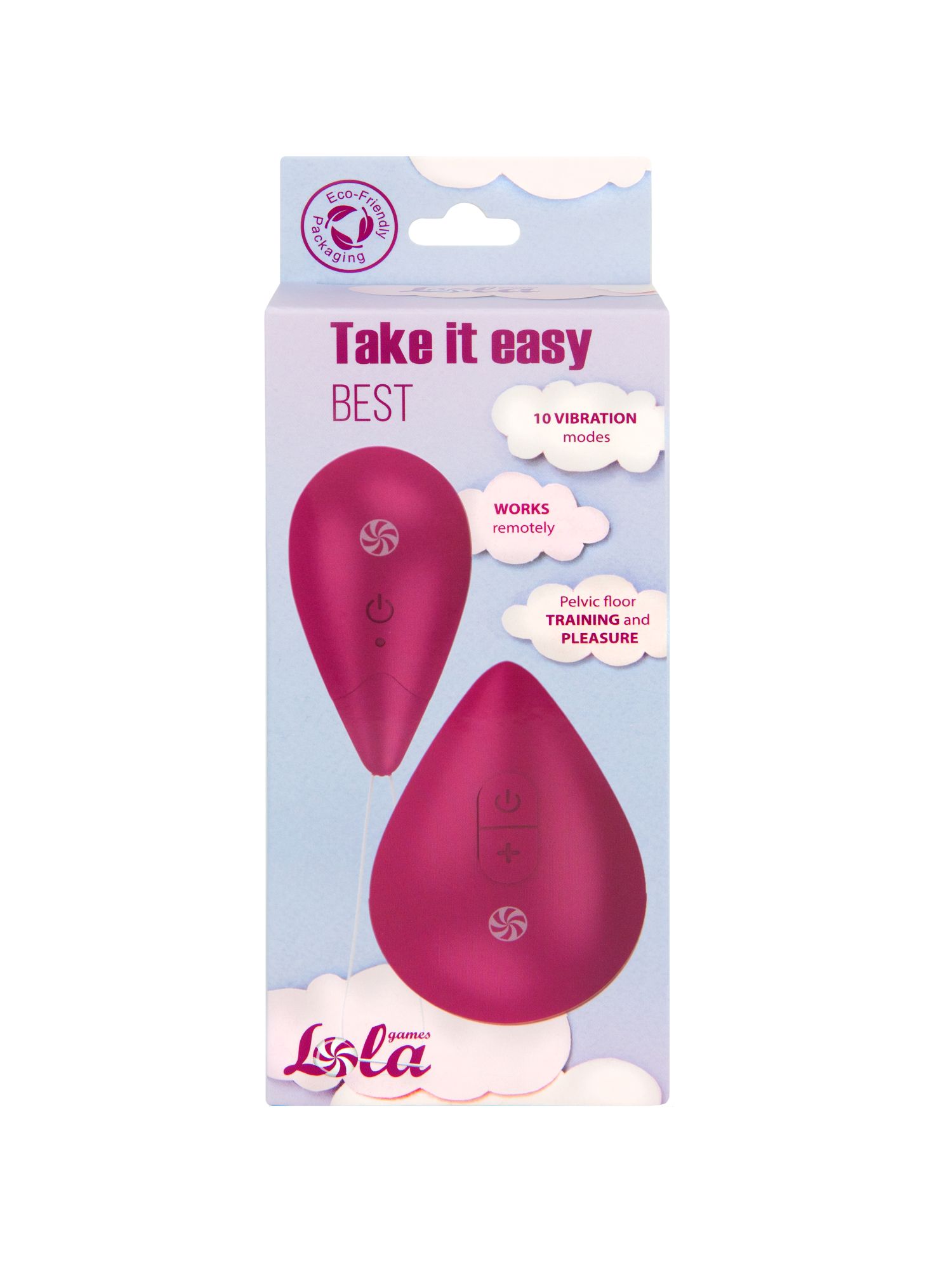 виброяйцо с пультом управления take it easy best wine red 9021-01lola в Новом Уренгое