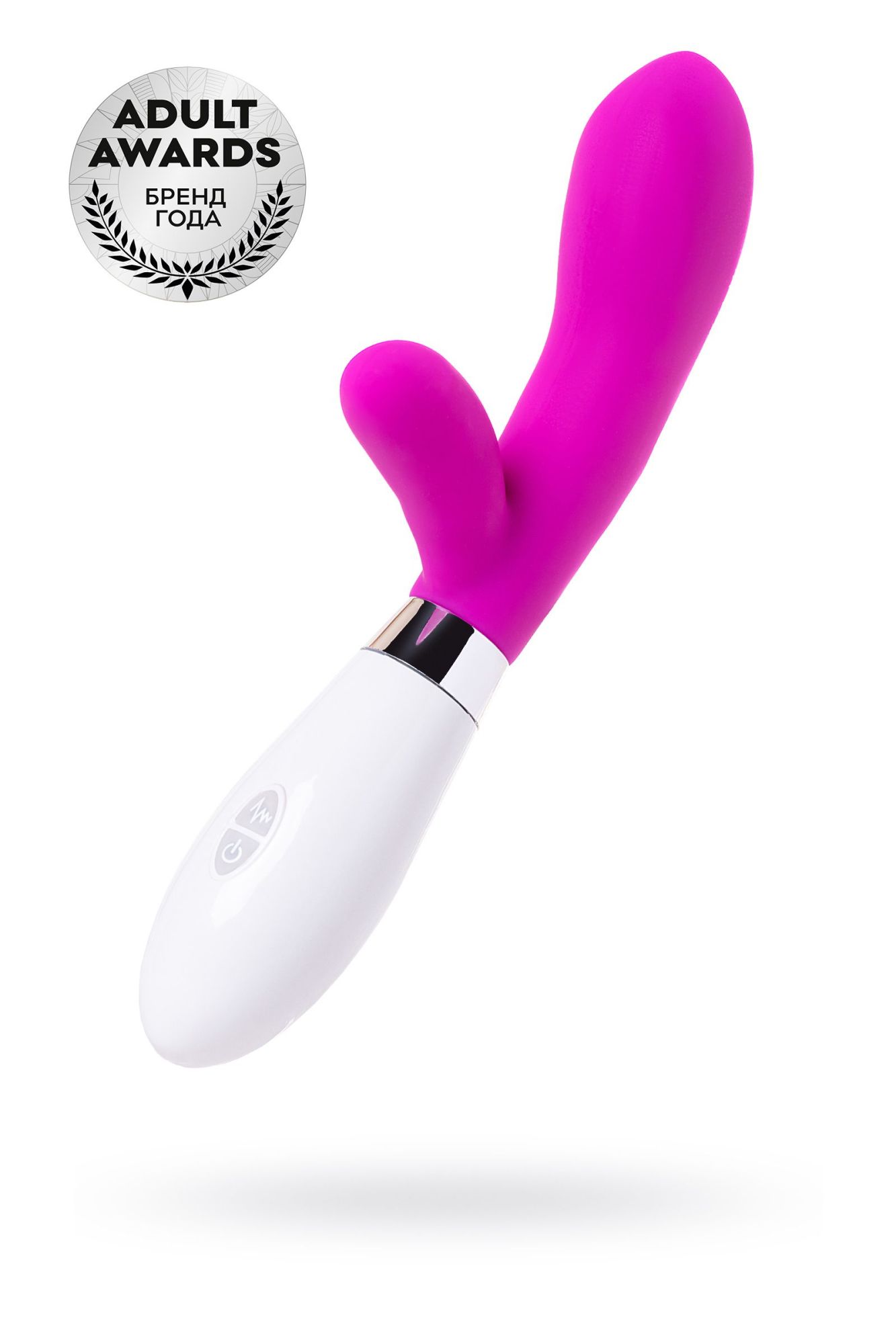 вибратор с клиторальным стимулятором toyfa a-toys mady, силикон, розовый, 20,4 см в Новом Уренгое