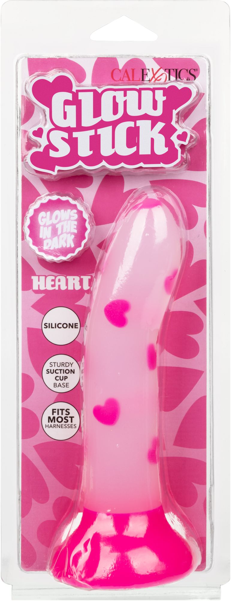 светящийся фаллоимитатор glow stick heart в Новом Уренгое