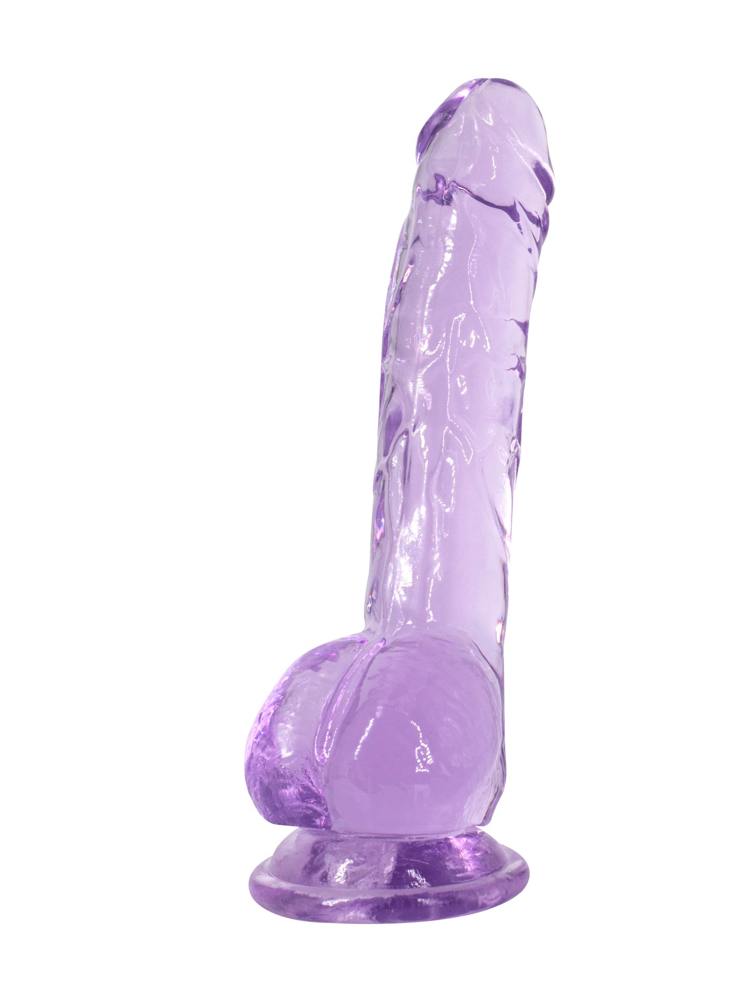 прозрачный дилдо intergalactic luminous purple 7086-02lola в Новом Уренгое