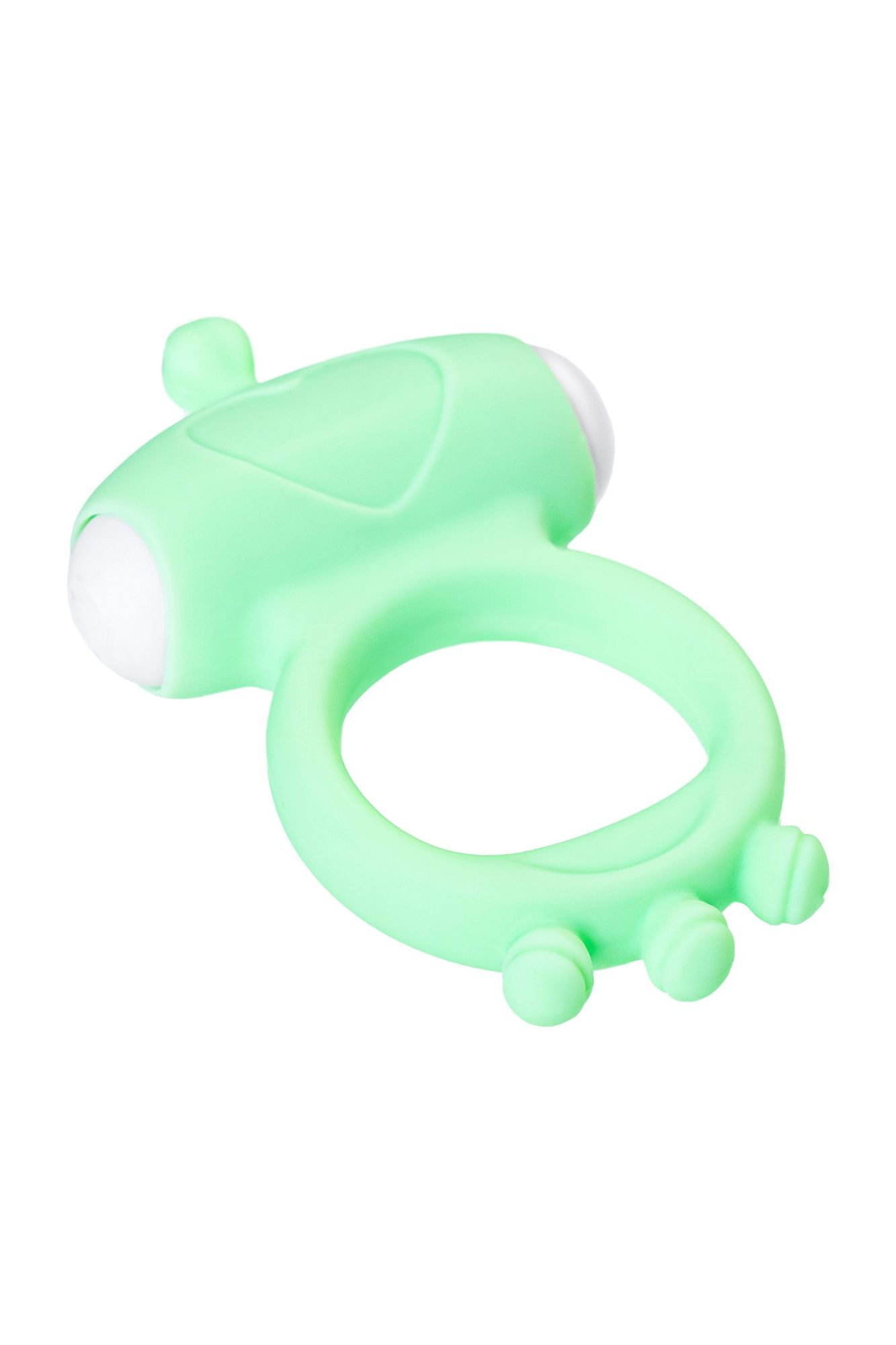 виброкольцо на пенис a-toys by toyfa fowd, силикон, зеленое, ø 2,6 см в Новом Уренгое