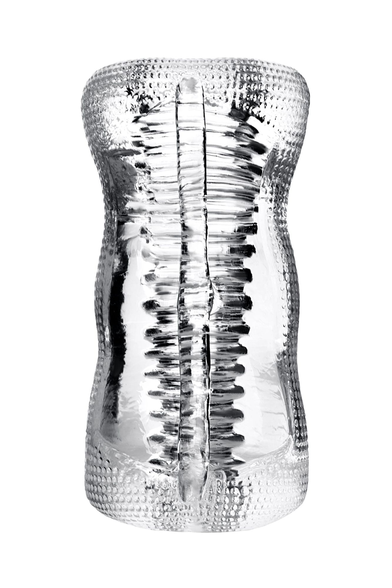 мастурбатор нереалистичный lingam by toyfa  asha, tpe, прозрачный, 14 см в Новом Уренгое