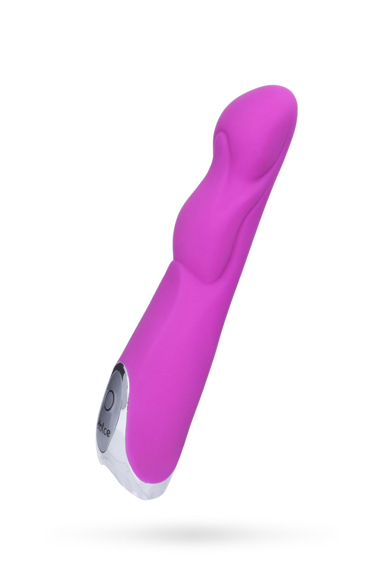 вибратор toyfa dolce leo, силикон, розовый, 16,5см в Новом Уренгое