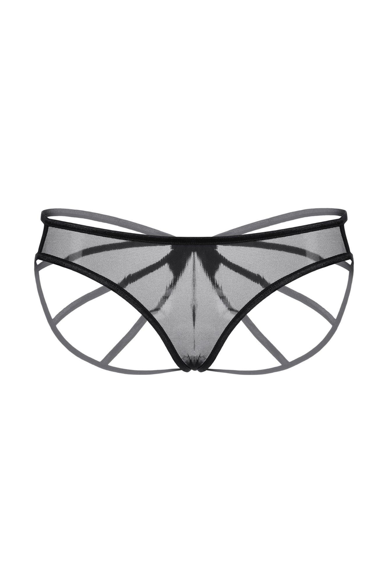 Эротическое трусики- бабочка softline collection, черный, s/l в Новом Уренгое