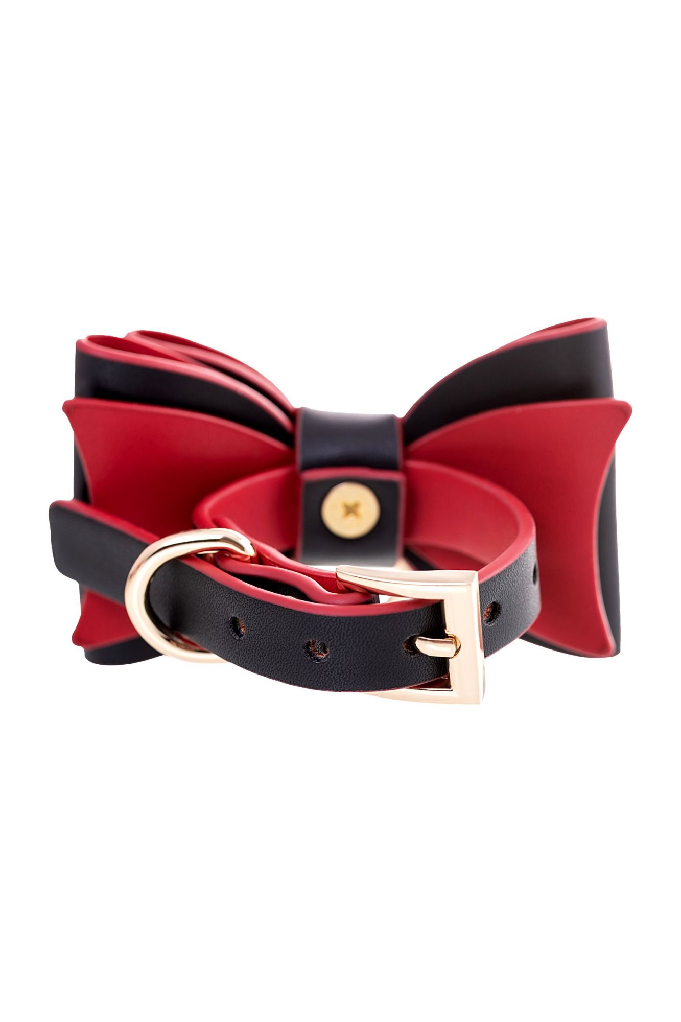 бондажный набор toyfa theatre bow-tie, pu-кожа, черный в Новом Уренгое