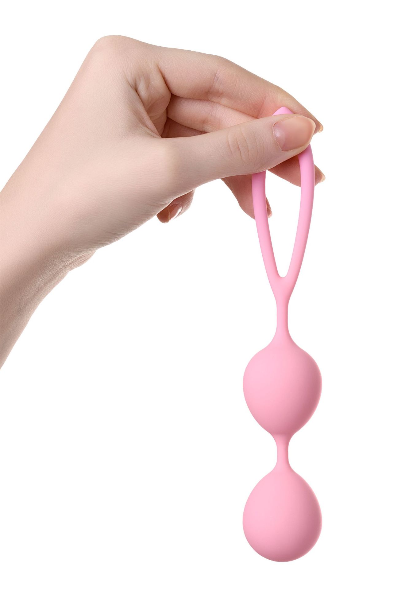 вагинальные шарики a-toys by toyfa rai, силикон, светло-розовые, 17 см в Новом Уренгое
