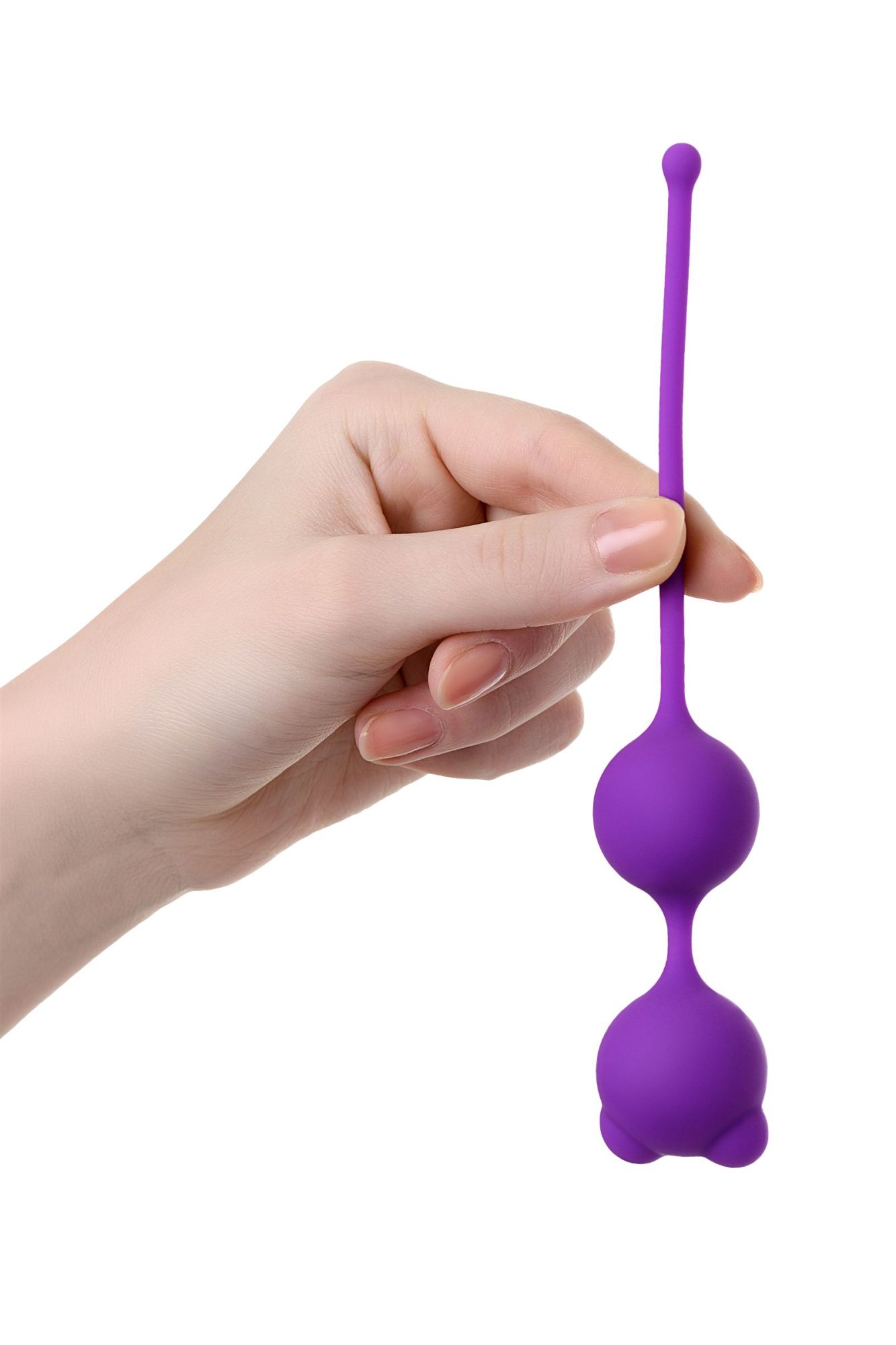 вагинальные шарики a-toys by toyfa meeko, силикон, фиолетовые, 16,4 см, ø 2,7 см в Новом Уренгое