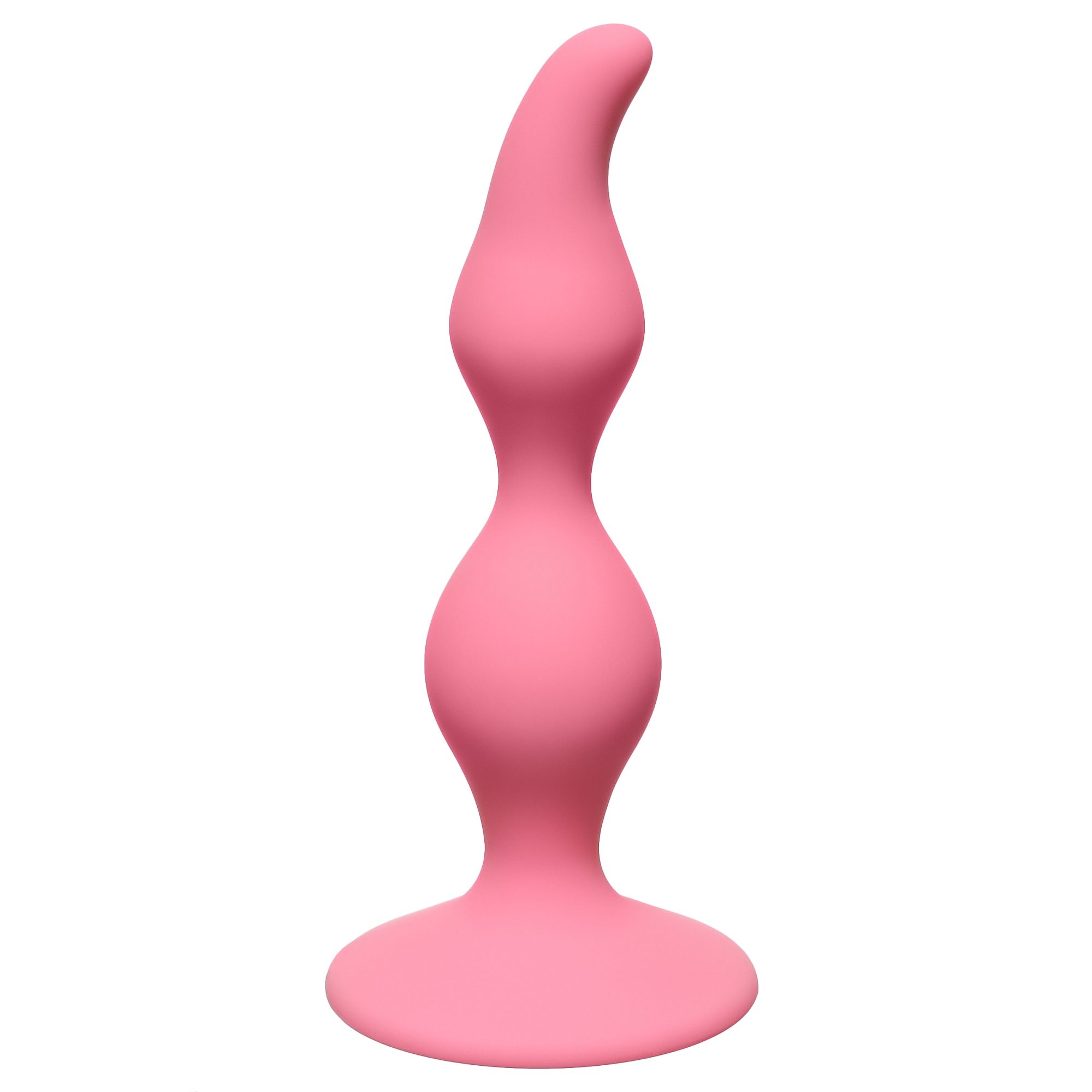 анальная пробка curved anal plug pink 4105-01lola в Новом Уренгое