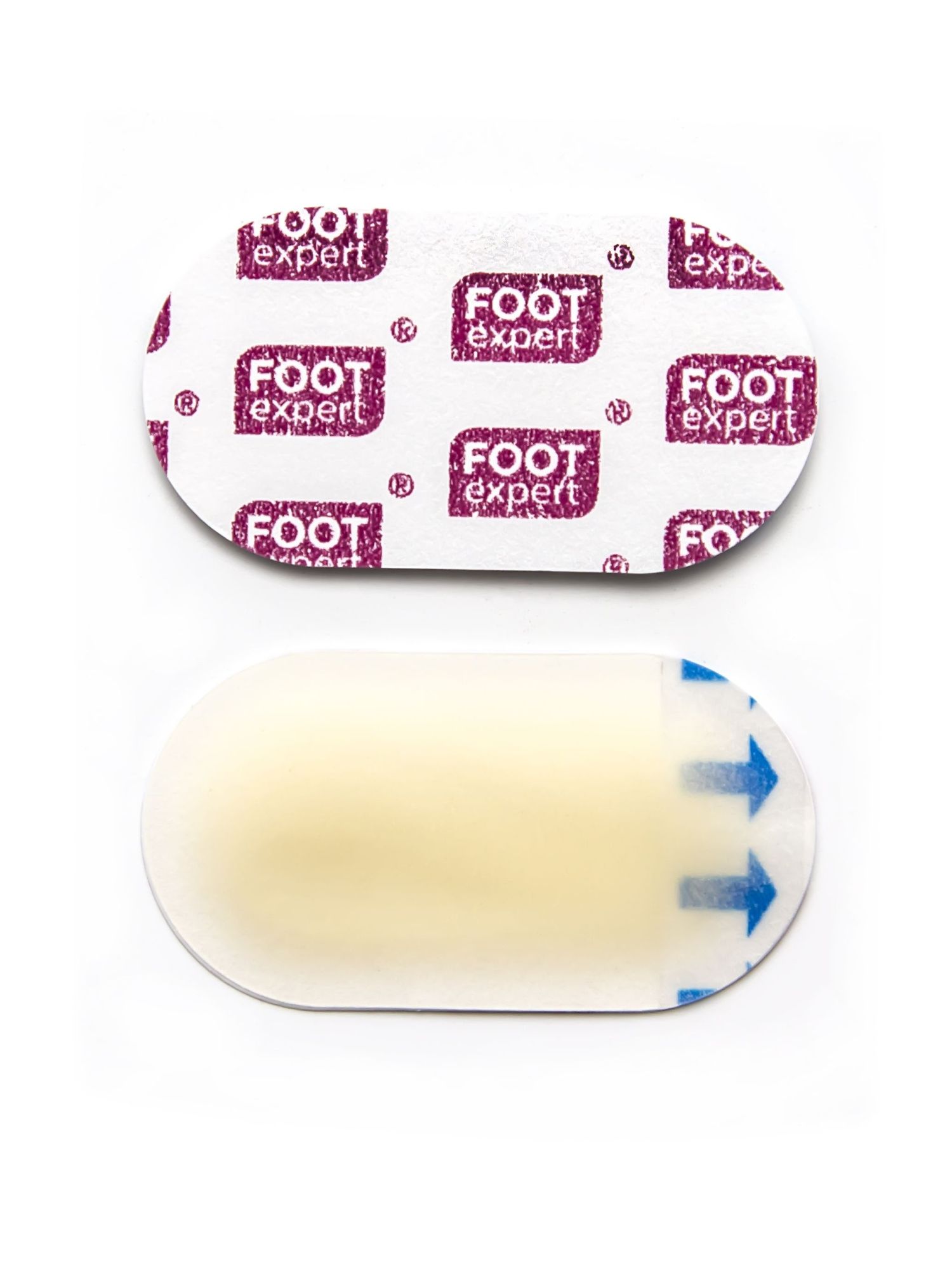 foot expert гидроколлоидный пластырь, размер 2,2х4,1, № 8 в Новом Уренгое