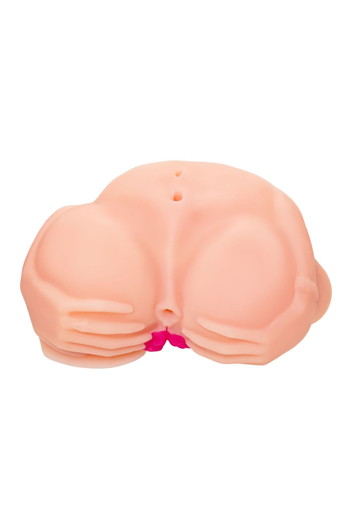 мастурбатор реалистичный toyfa juicy pussy nicole с вибрацией, вагина и анус, tpr, телесный, 19 см в Новом Уренгое