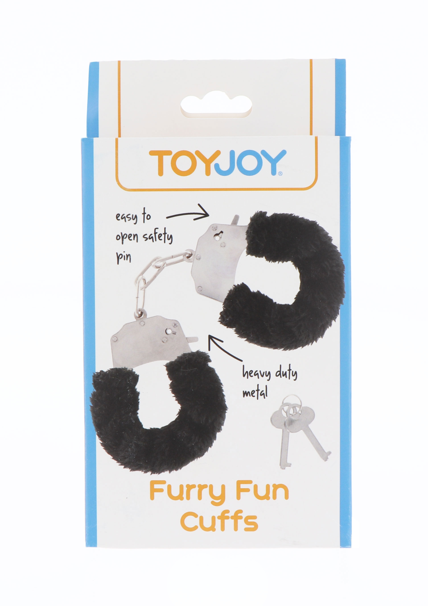 наручники furry fun cuffs с черным мехом в Новом Уренгое