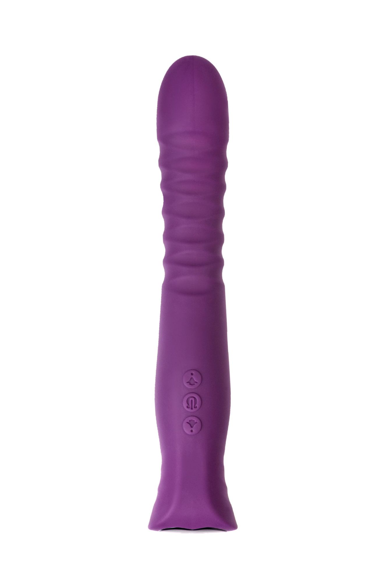 вибратор flovetta by toyfa lupin, силикон, фиолетовый, 22 см в Новом Уренгое