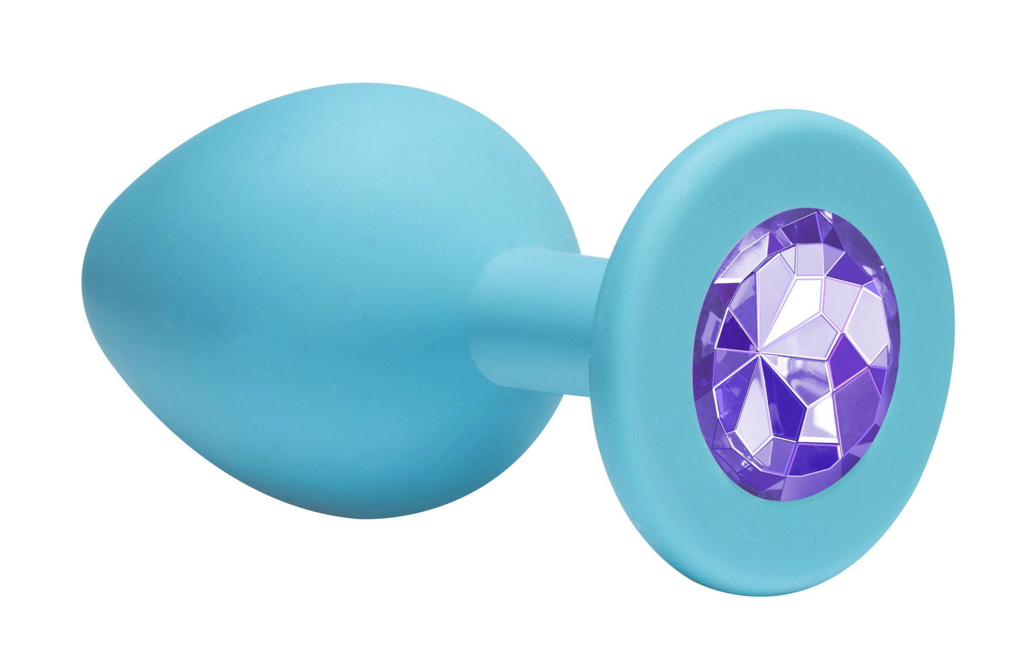 анальная пробка emotions cutie small turquoise light purple crystal 4011-05lola в Новом Уренгое