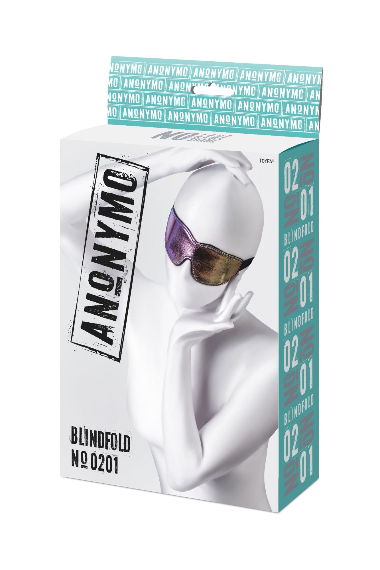 маска anonymo #0201, pvc, принт, 27,5 см в Новом Уренгое