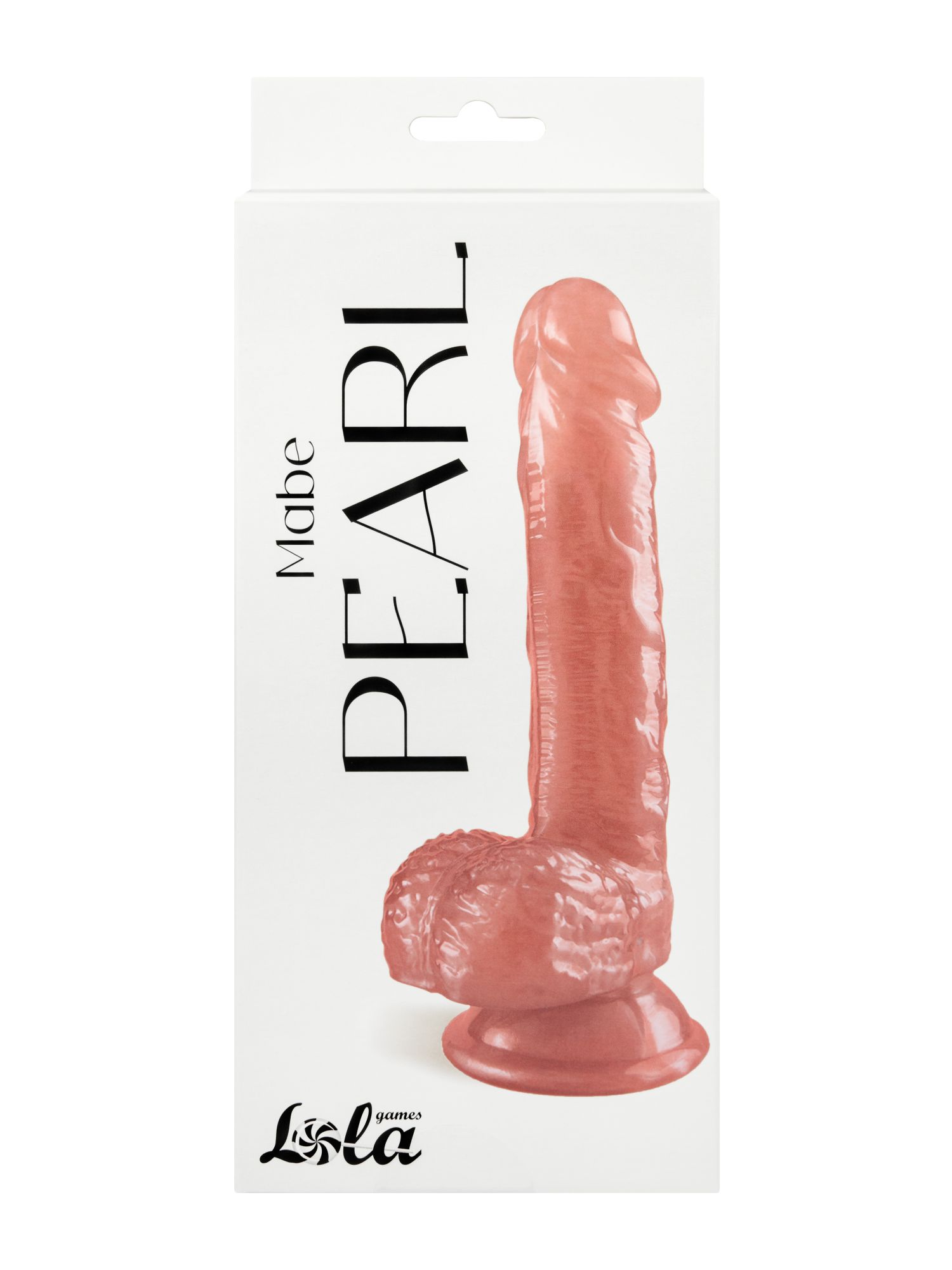 перламутровый дилдо mabe pearl розовый 9901-02lola в Новом Уренгое
