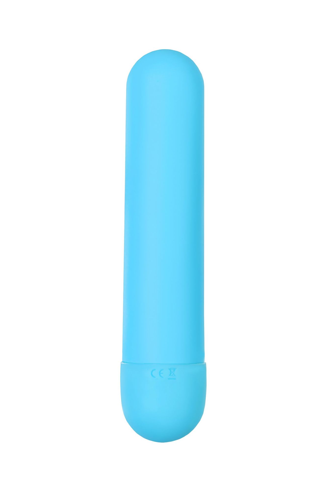 вибропуля a-toys murr, силикон, голубой, 10 см в Новом Уренгое