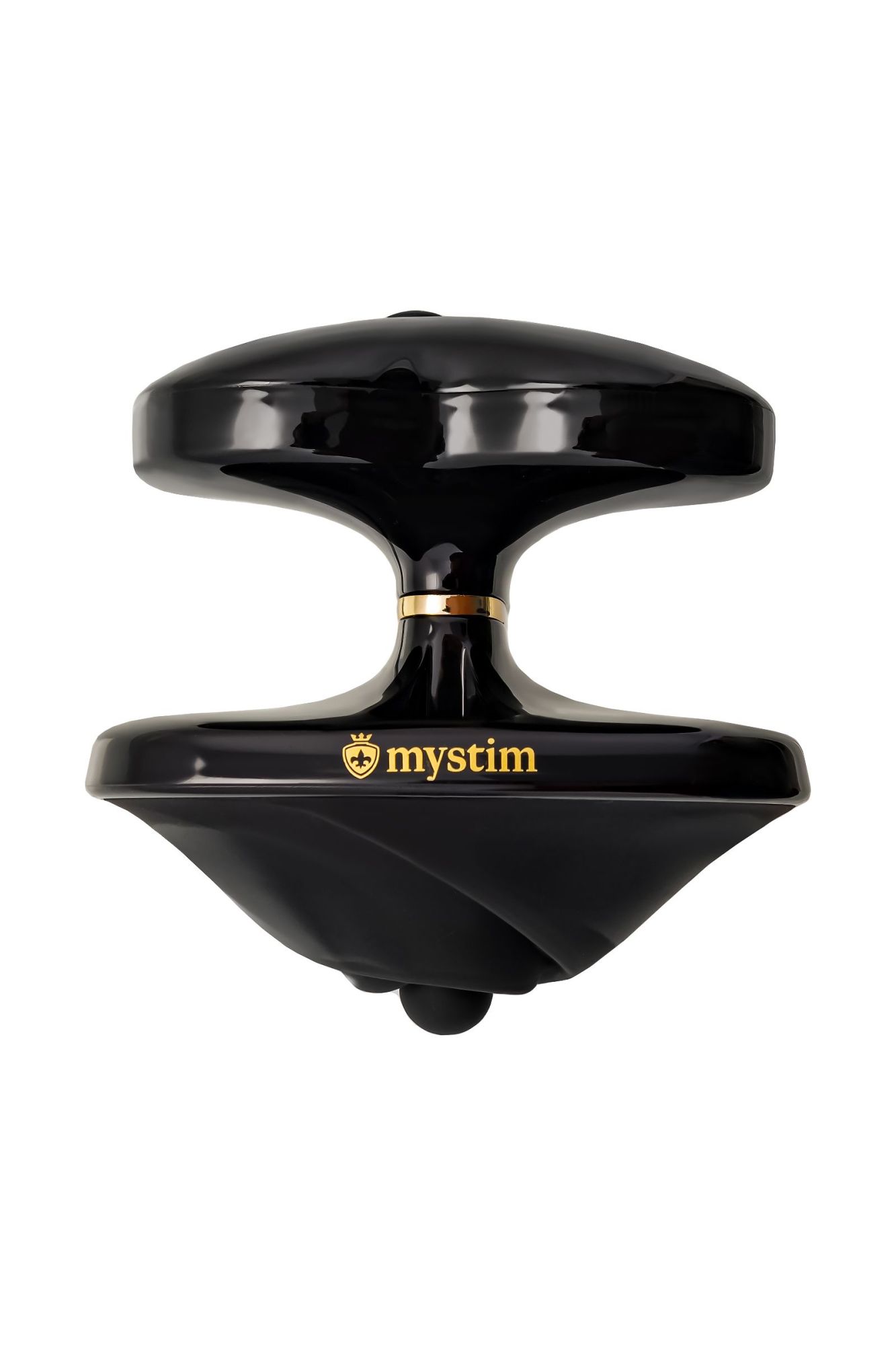 вибратор mystim heart ́s desire с электростимуляцией, силикон, черный, 6,7 см в Новом Уренгое