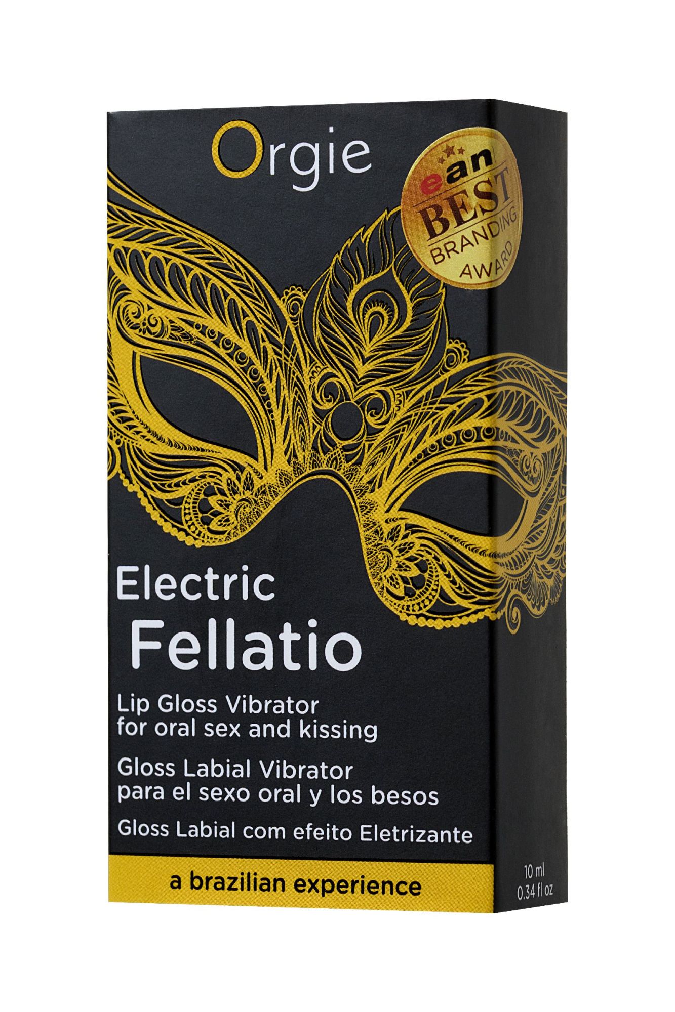 блеск для губ orgie sexy vibe electric fellatio с вибрирующим эффектом, 10 мл в Новом Уренгое