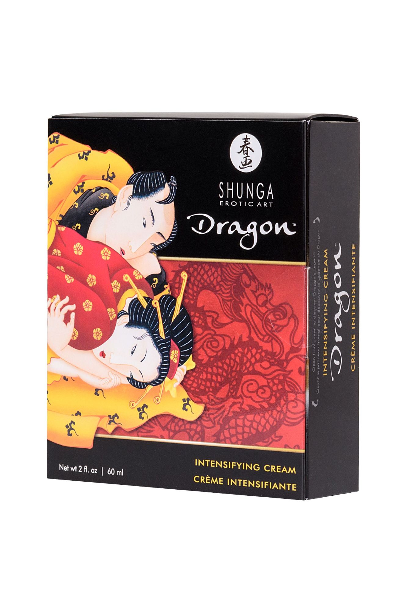 интимный крем-лубрикант для мужчин shunga «дракон» (dragon), эффект «ледяного огня», 60 мл в Новом Уренгое