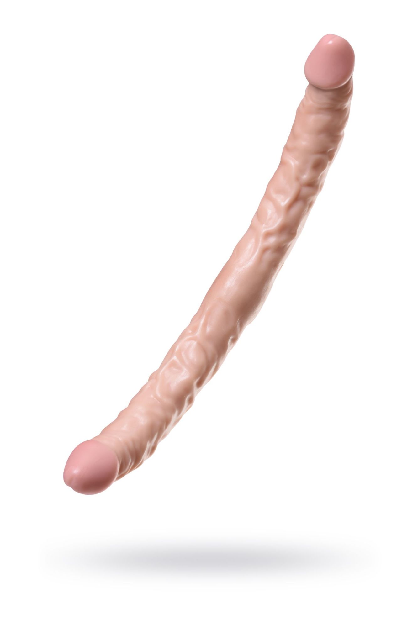 двусторонний фаллоимитатор toyfa realstick nude реалистичный, pvc, телесный, 42,5 см в Новом Уренгое