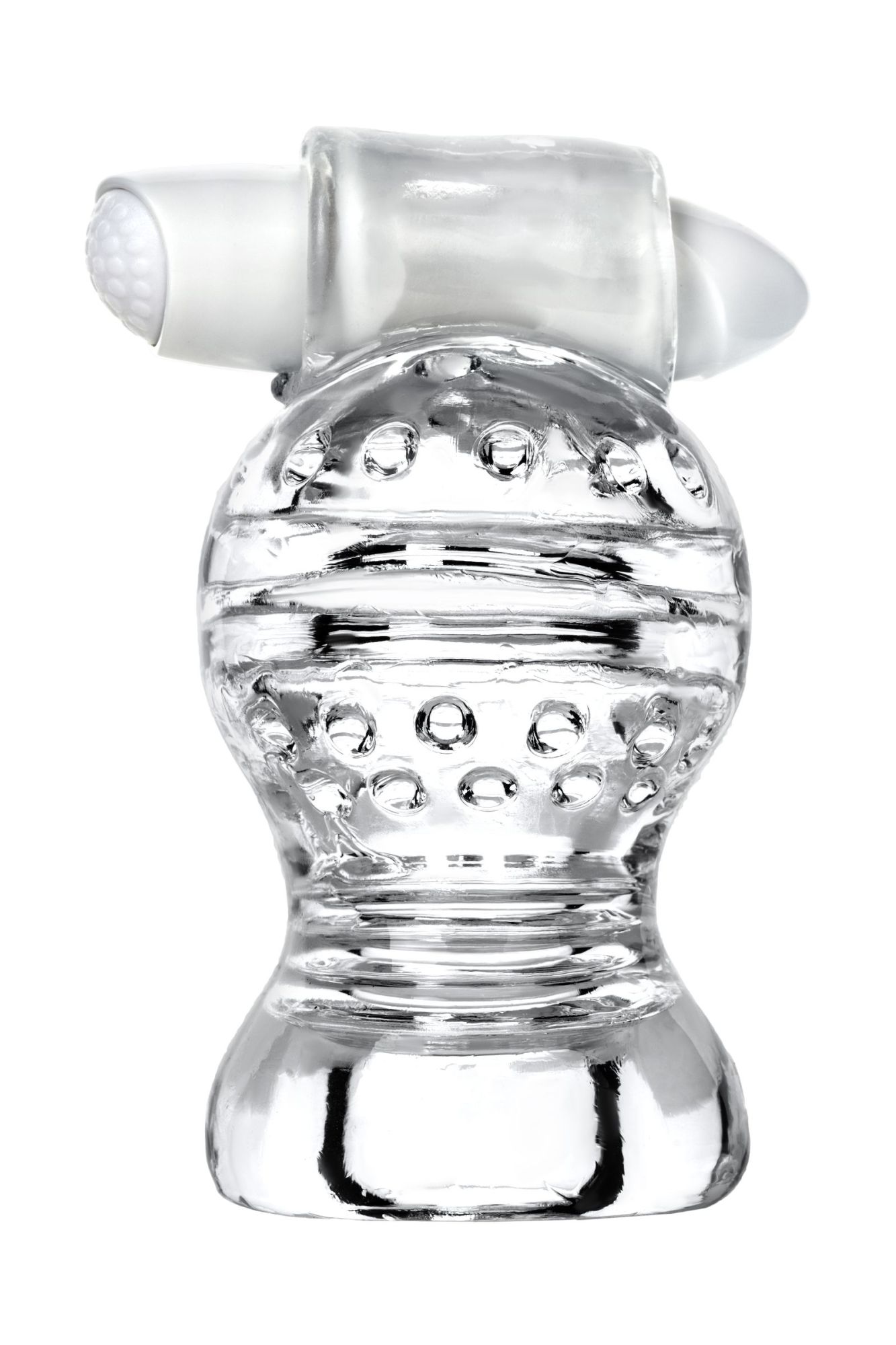 мастурбатор нереалистичный lingam by toyfa  shakti, tpe, прозрачный, 9 см в Новом Уренгое