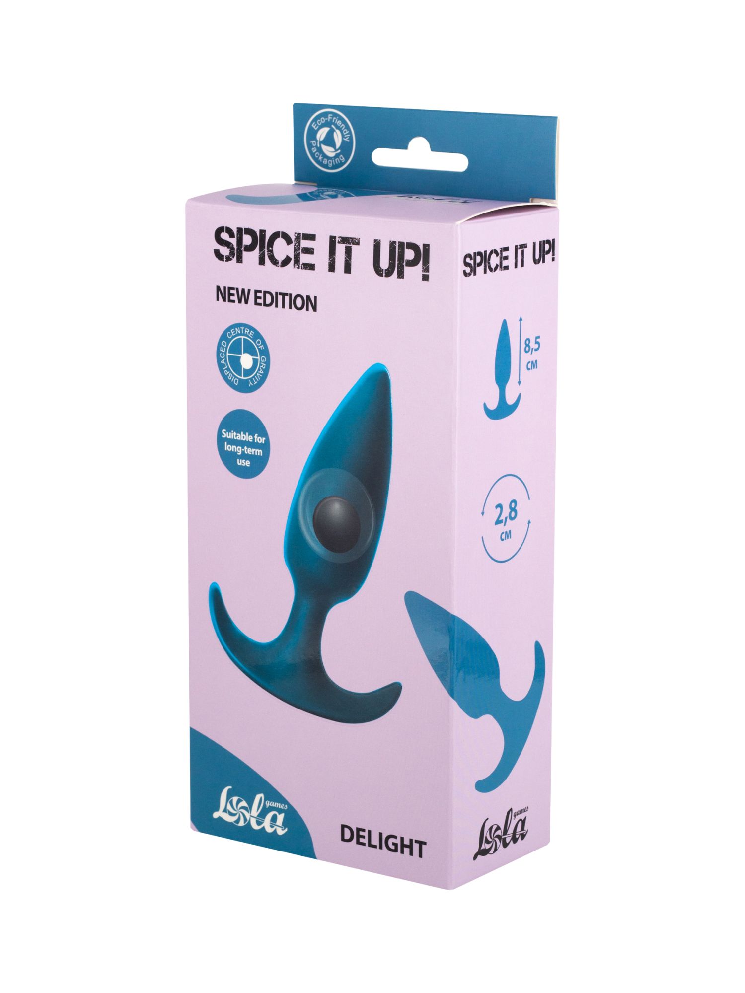 пробка со смещенным центром тяжести spice it up delight aquamarine 8010-03lola в Новом Уренгое