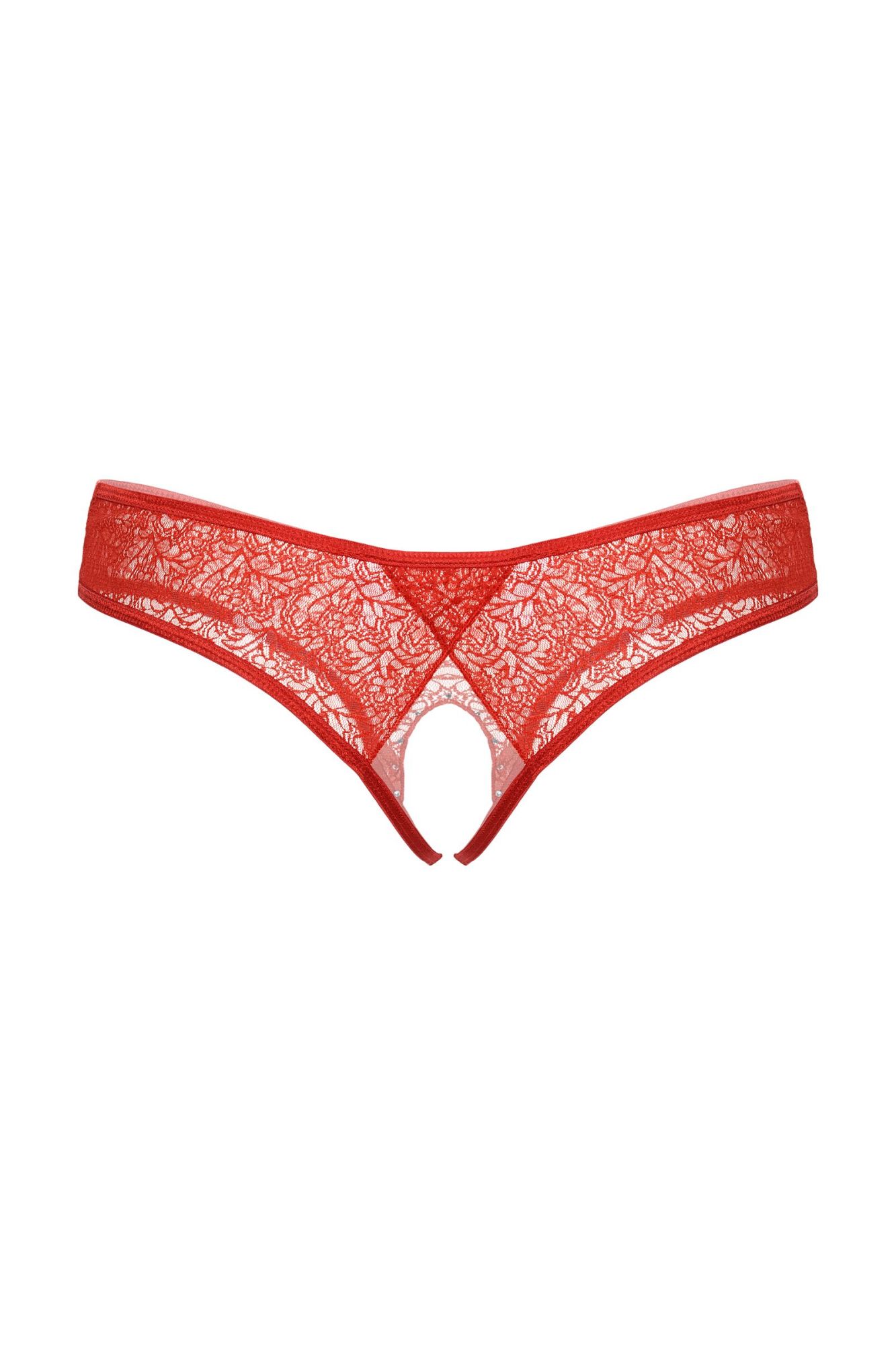 Эротическое трусики открытые softline collection, красный, m/l в Новом Уренгое