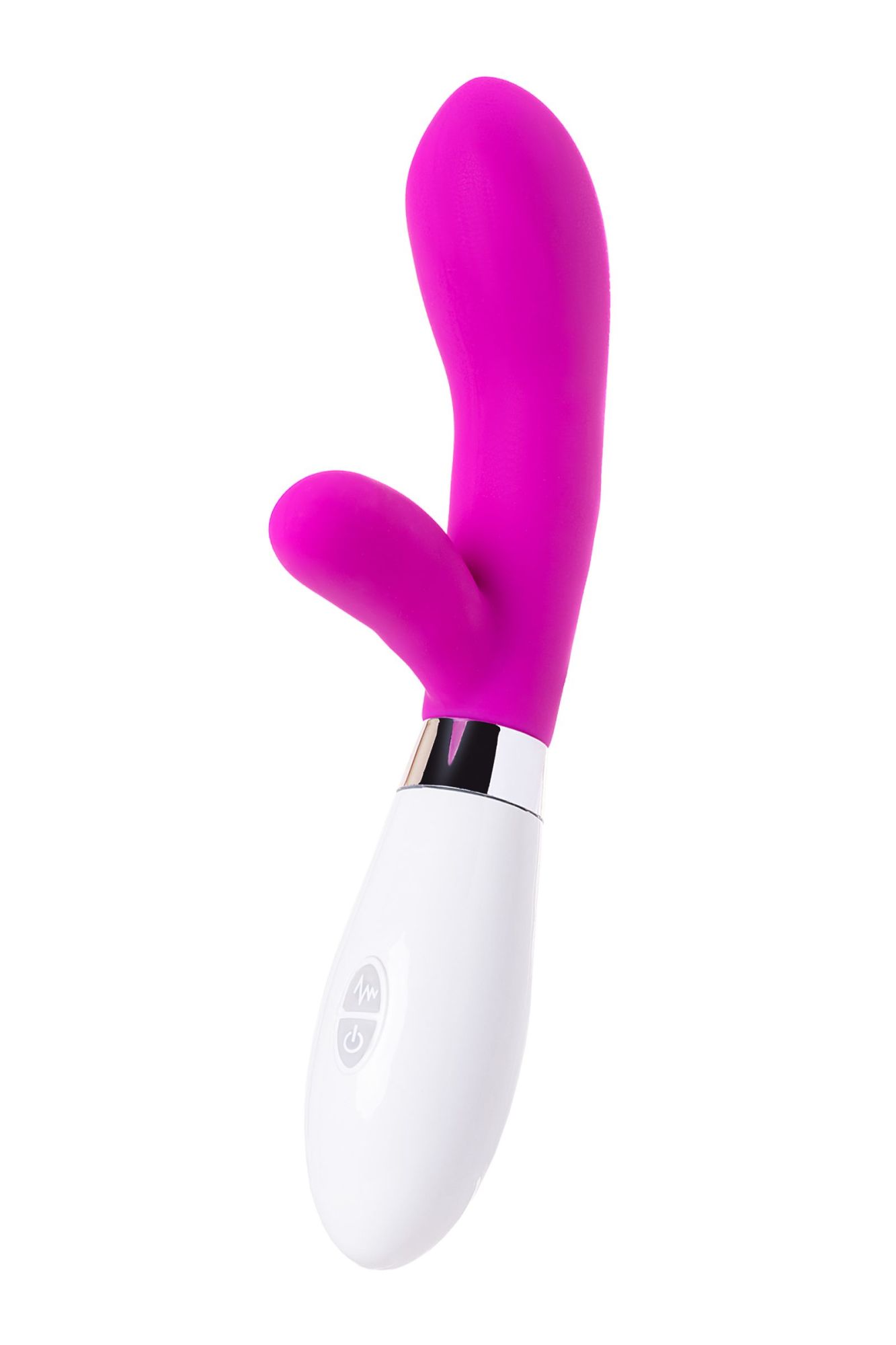 вибратор с клиторальным стимулятором toyfa a-toys mady, силикон, розовый, 20,4 см в Новом Уренгое