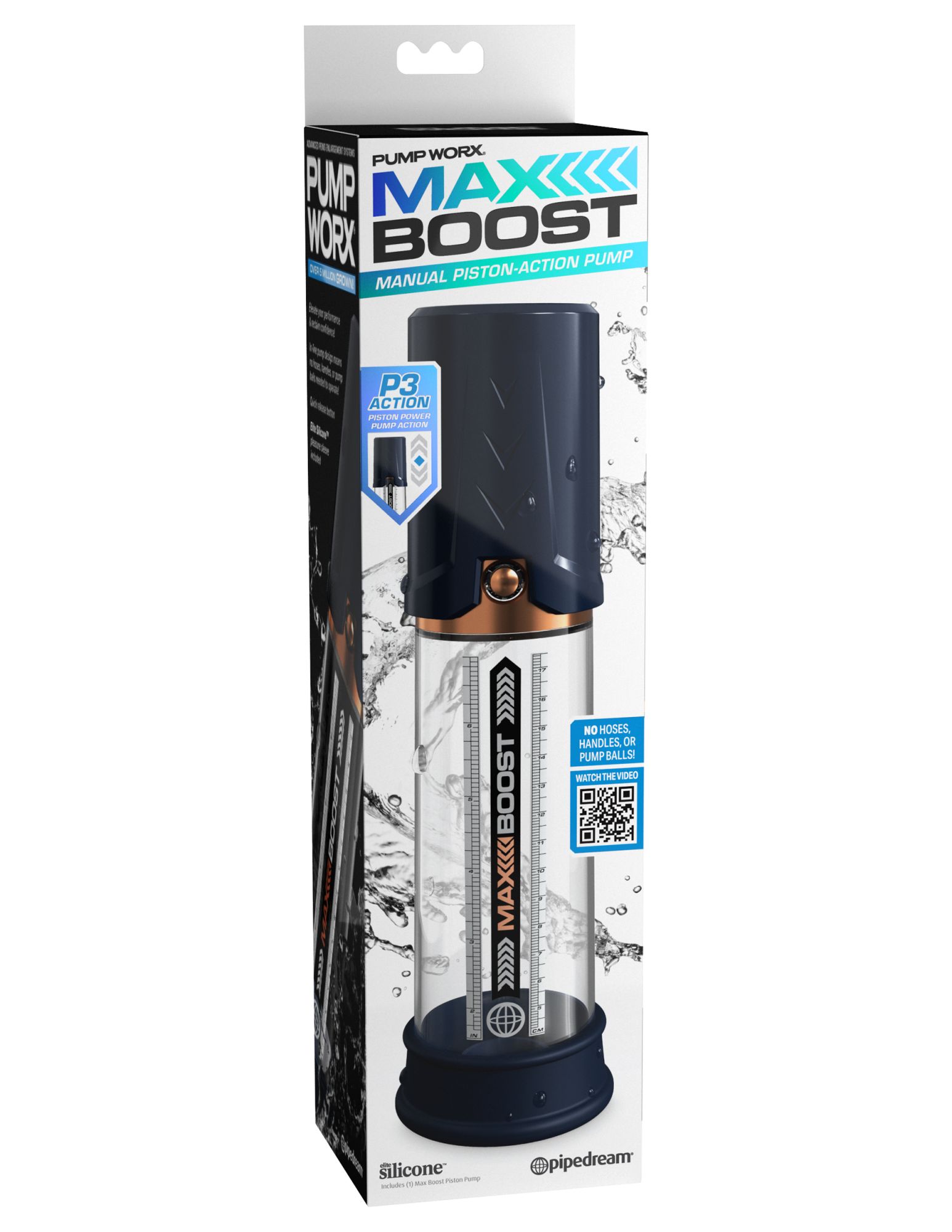 вакуумная помпа max boost - blue/clear pipedream 324925pd в Новом Уренгое