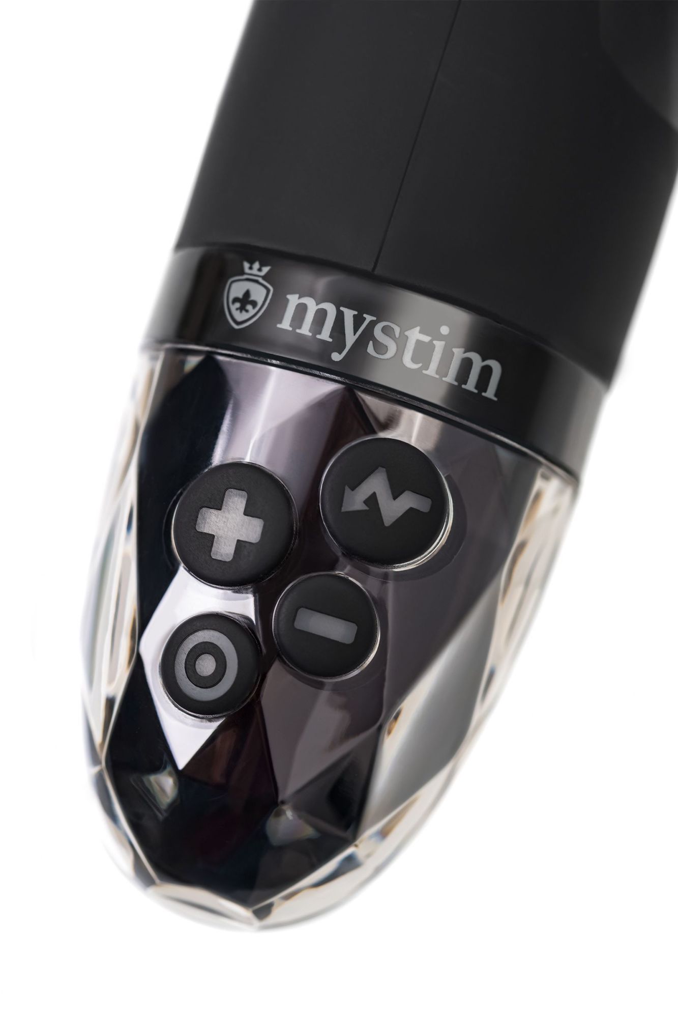 вибратор mystim sleak freak с электростимуляцией,силикон, черный, 14,5 см в Новом Уренгое