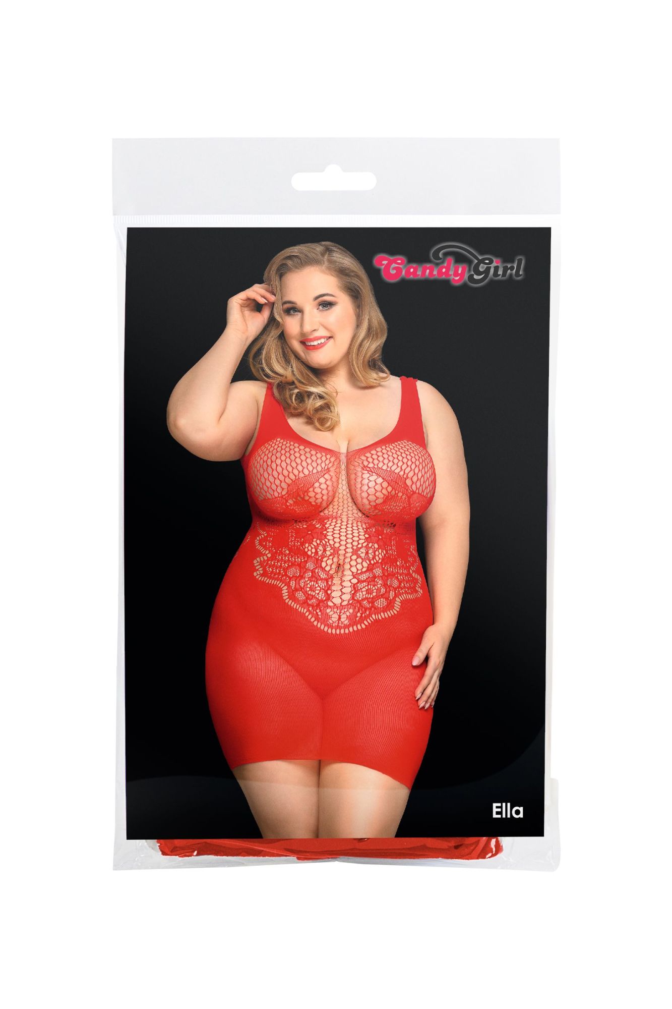 Эротическое платье candy girl ella красное, 2xl в Новом Уренгое