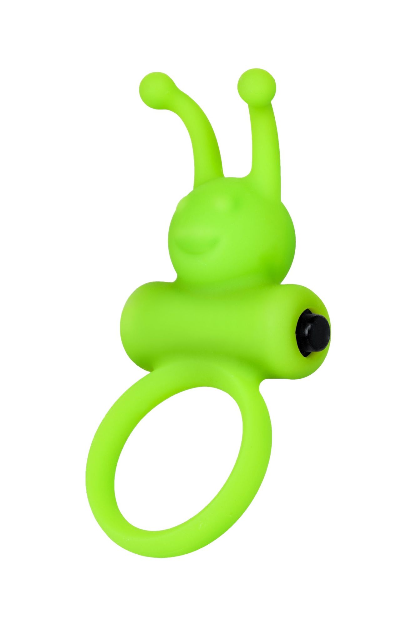 эрекционное кольцо на пенис a-toys by toyfa flik, силикон, зеленый, 9,1 см, ø 3,1 см в Новом Уренгое